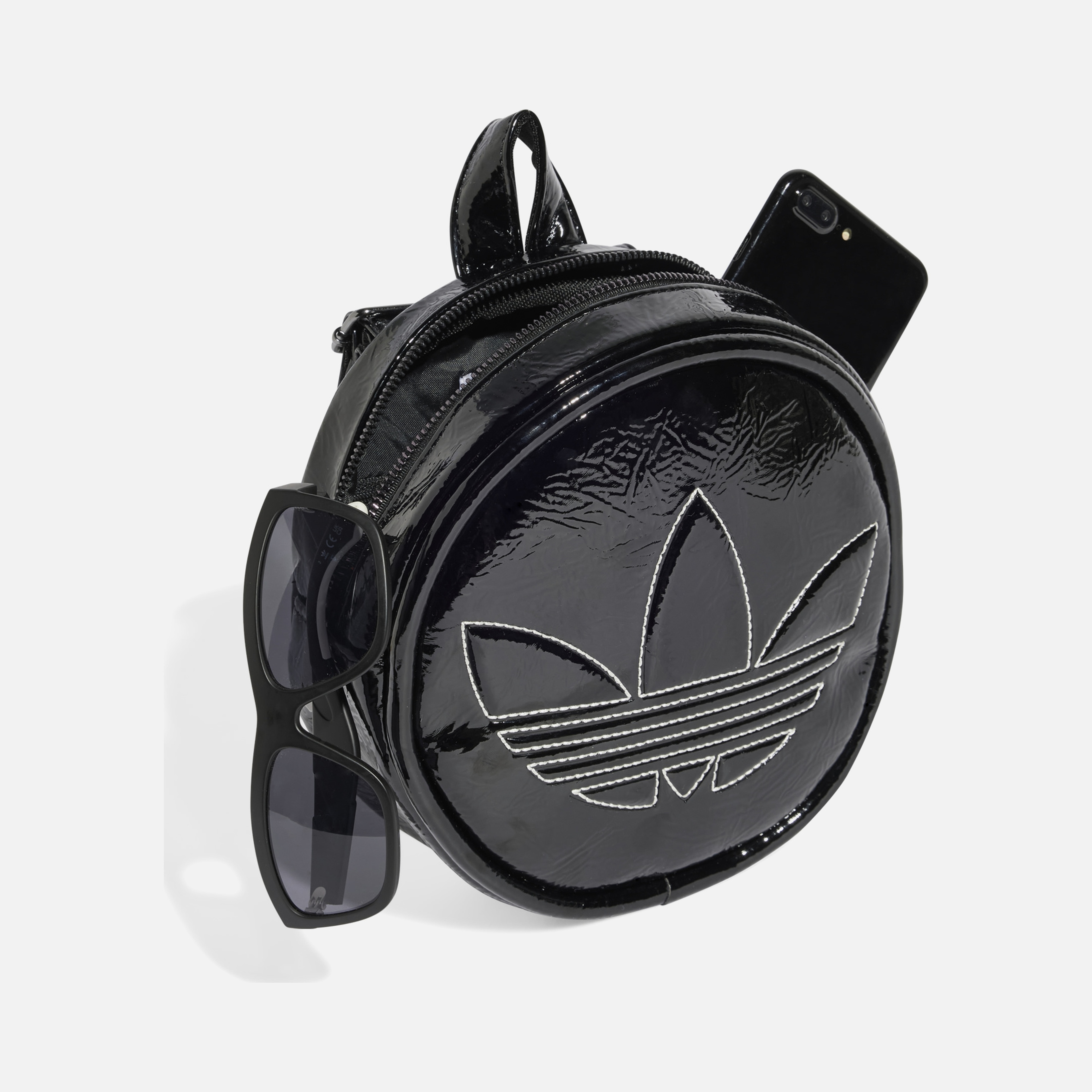 adidas Originals Adicolor Premium Round ''Stitched Trefoil Detail'' (2,5 L) Kadın Sırt Çantası