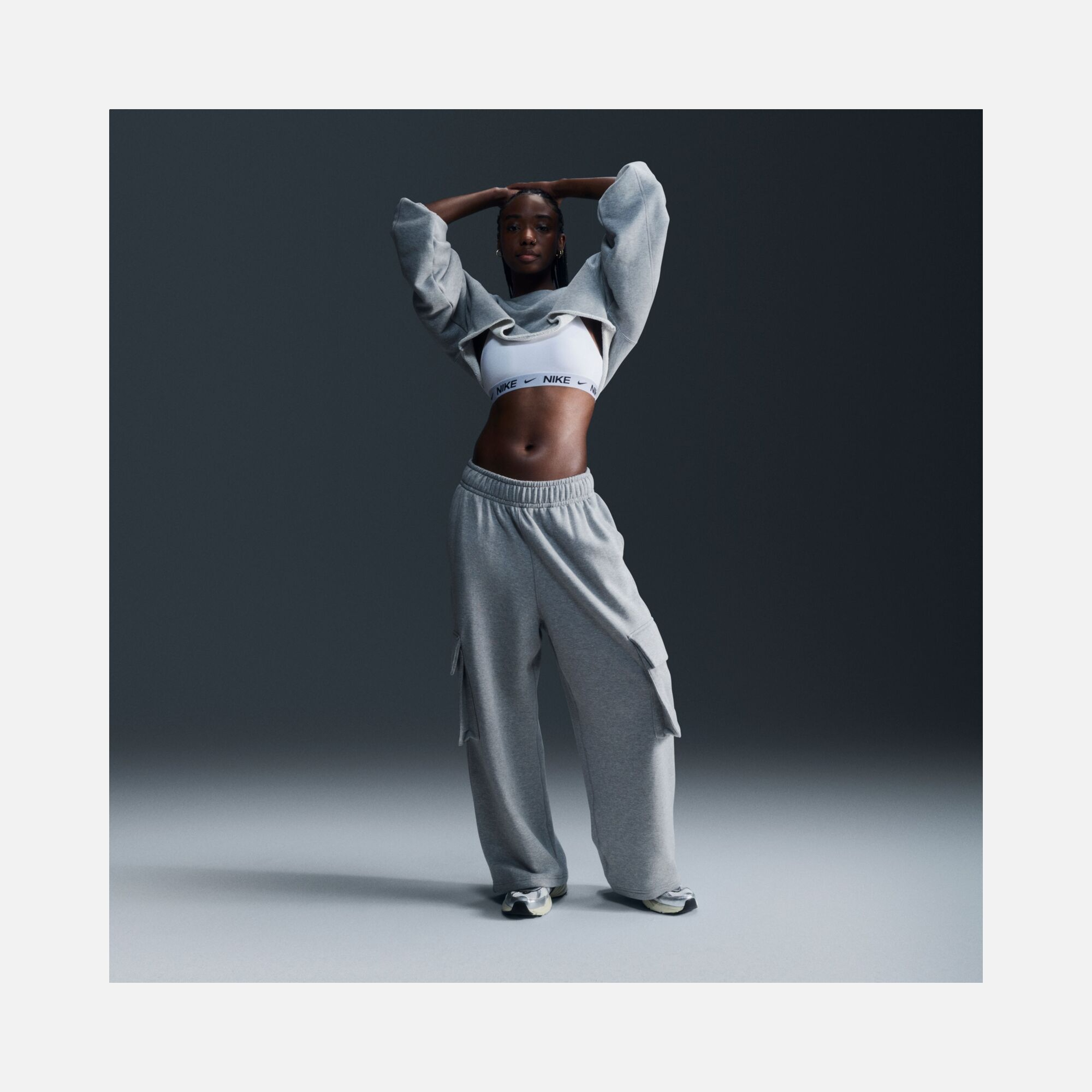 Nike Indy Light-Support Padded Adjustable Training Sports Kadın Bra