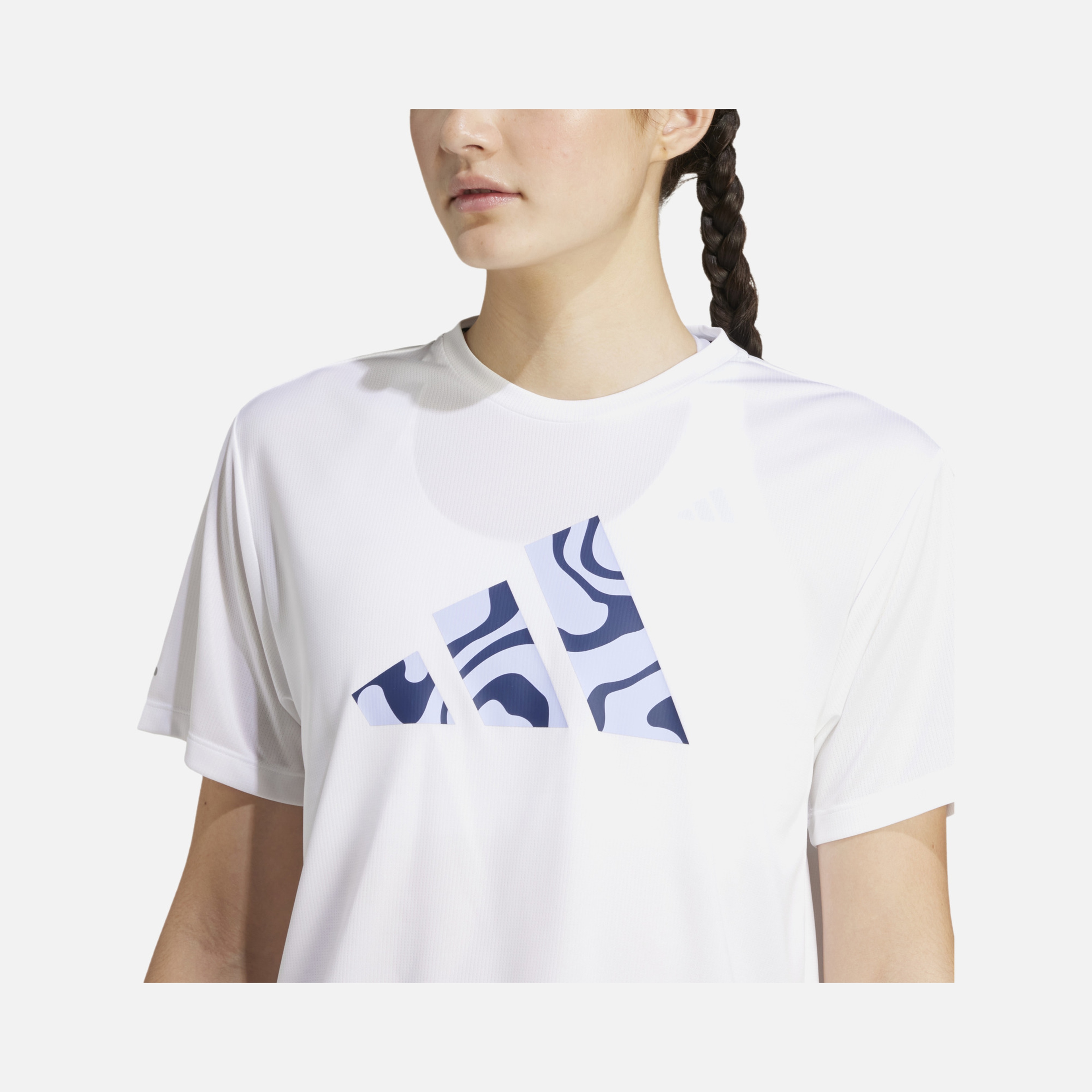 adidas Climacool ''Run It Brand Love Graphic'' Running Short-Sleeve Kadın Tişört
