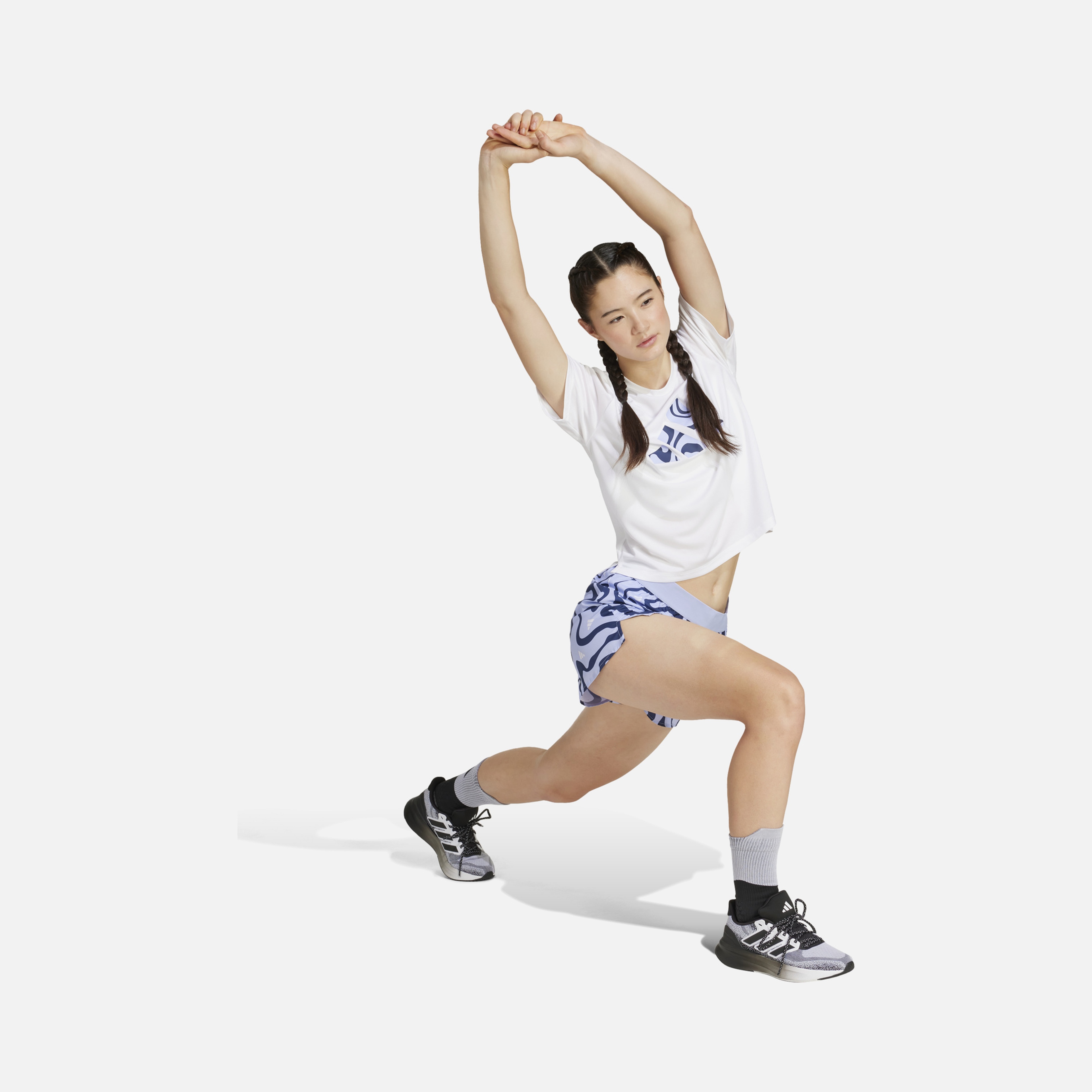 adidas Climacool ''Run It Brand Love Graphic'' Running Short-Sleeve Kadın Tişört