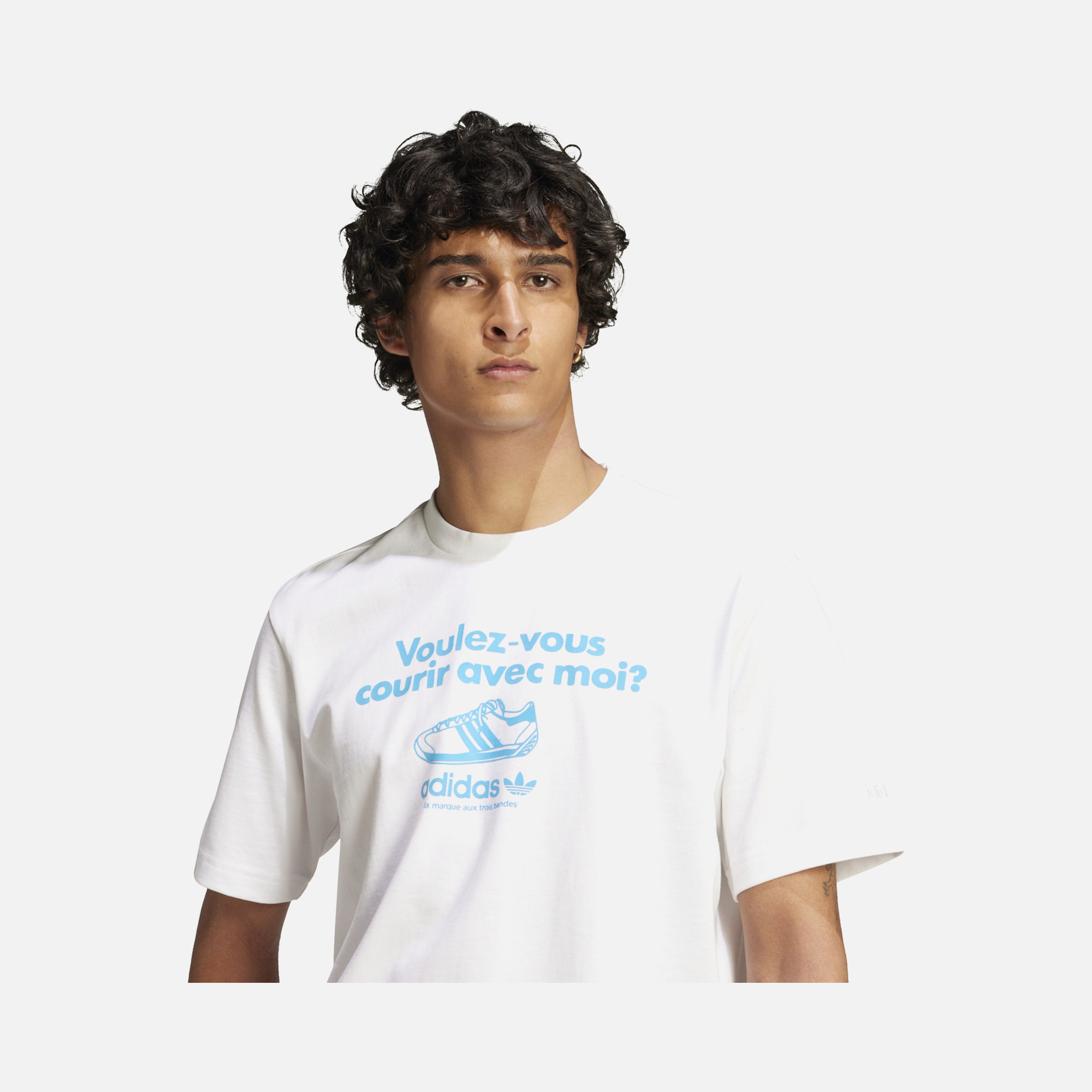 adidas Originals ''Voulez-Vous Courir Avec Moi Graphic'' Short-Sleeve Erkek Tişört