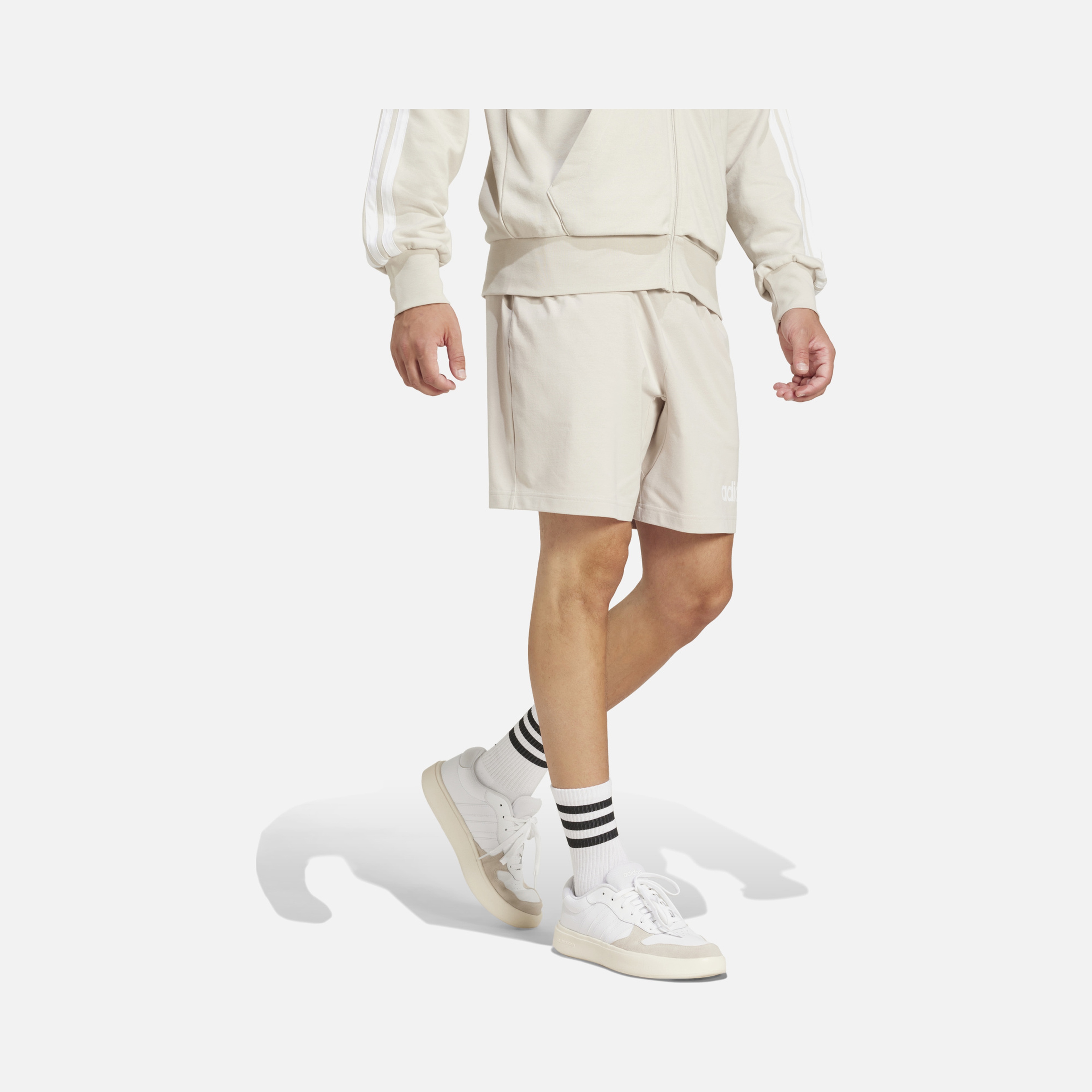 adidas Sportswear Essentials Linear Single Jersey Versatile Erkek Şort