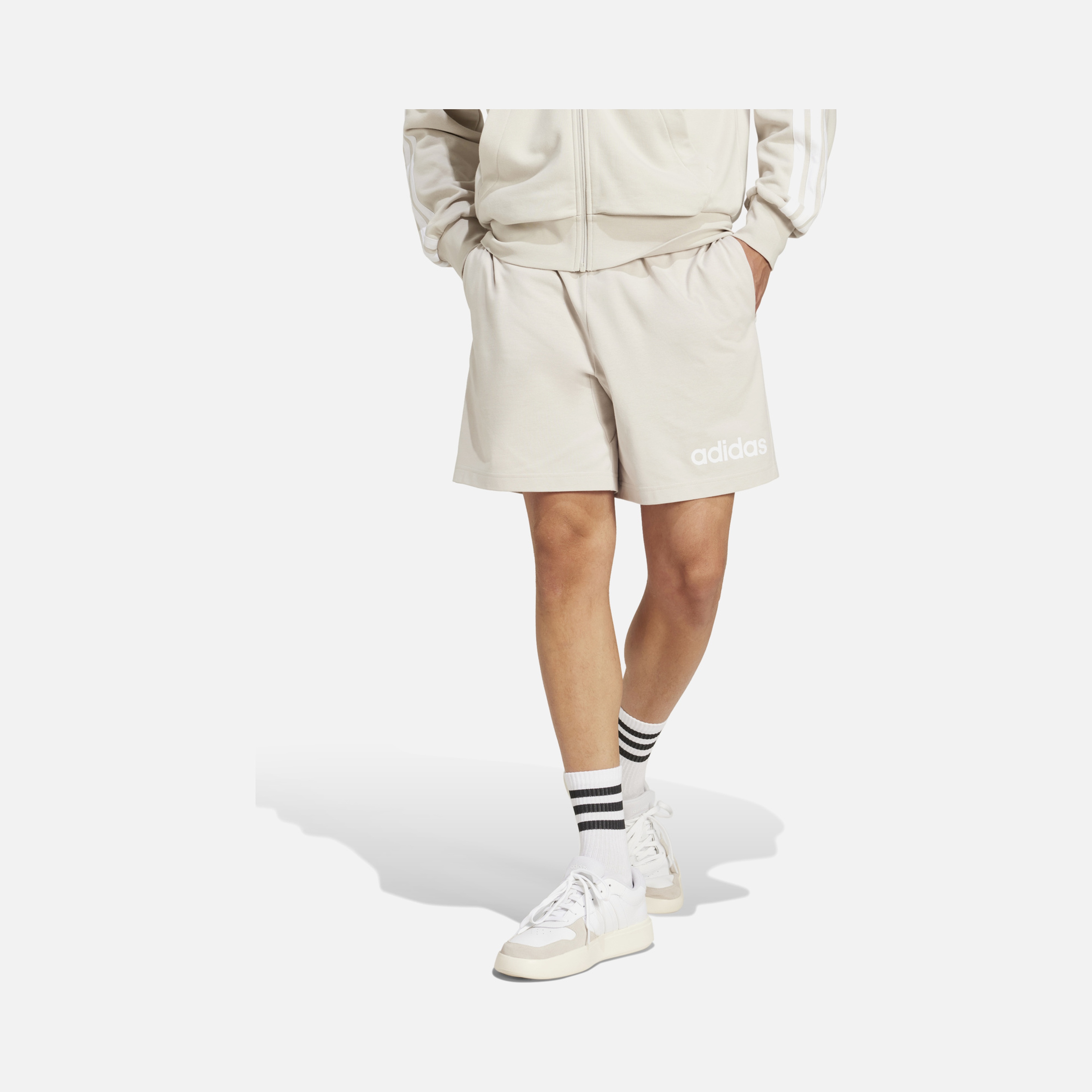 adidas Sportswear Essentials Linear Single Jersey Versatile Erkek Şort
