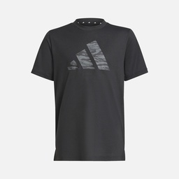 adidas Climacool Essentials Camouflage Printed Training Short-Sleeve Çocuk Tişört