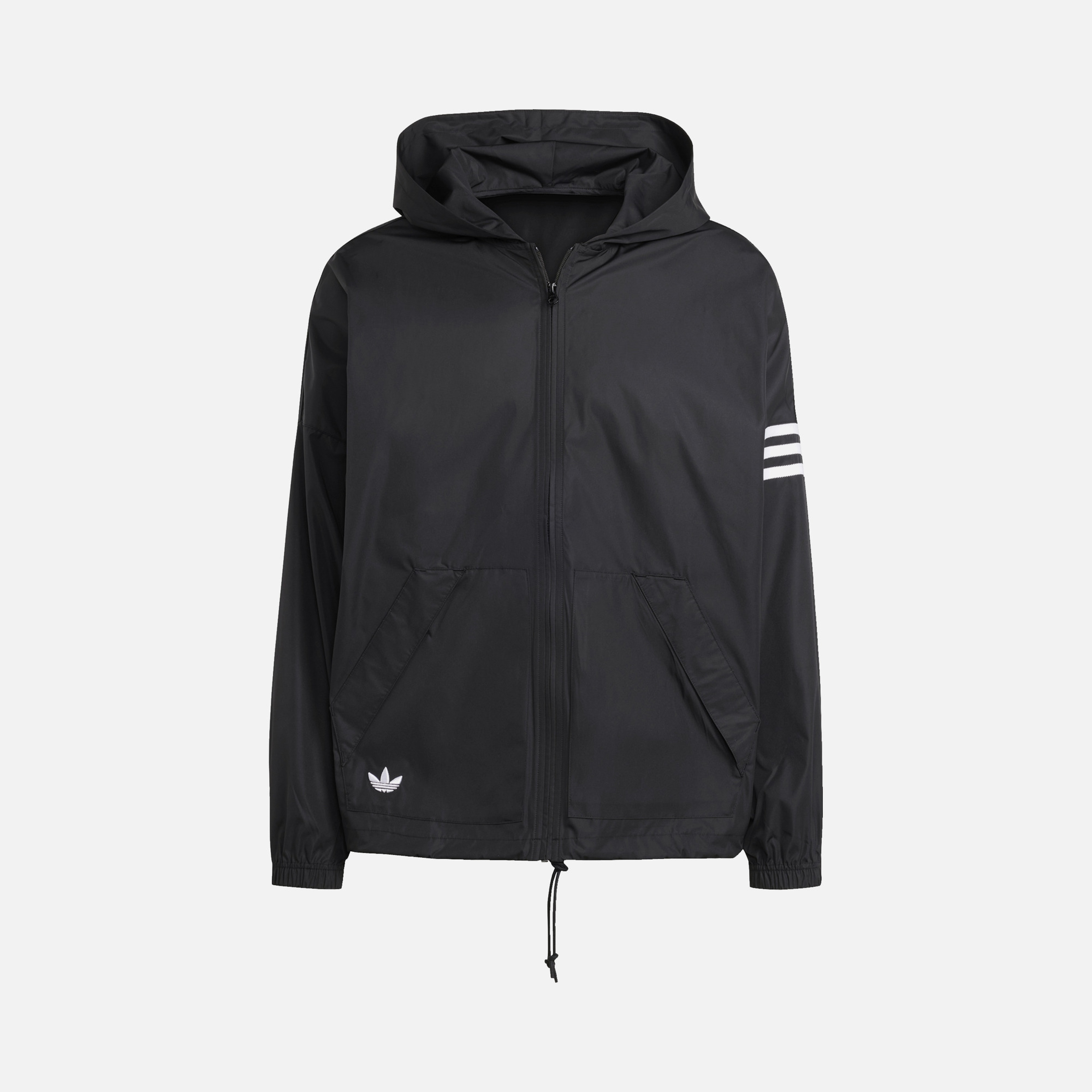 adidas Originals Neuclassics 3-Stripes Loose Cut Full-Zip Hooded Erkek Sweatshirt