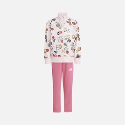 adidas Seasonal Essentials Fun All Over Printed French Terry Full-Zip Çocuk Eşofman Takımı