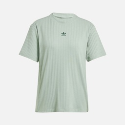 adidas Originals Essentials Wide Ribbed Fabric Texture Short-Sleeve Kadın Tişört