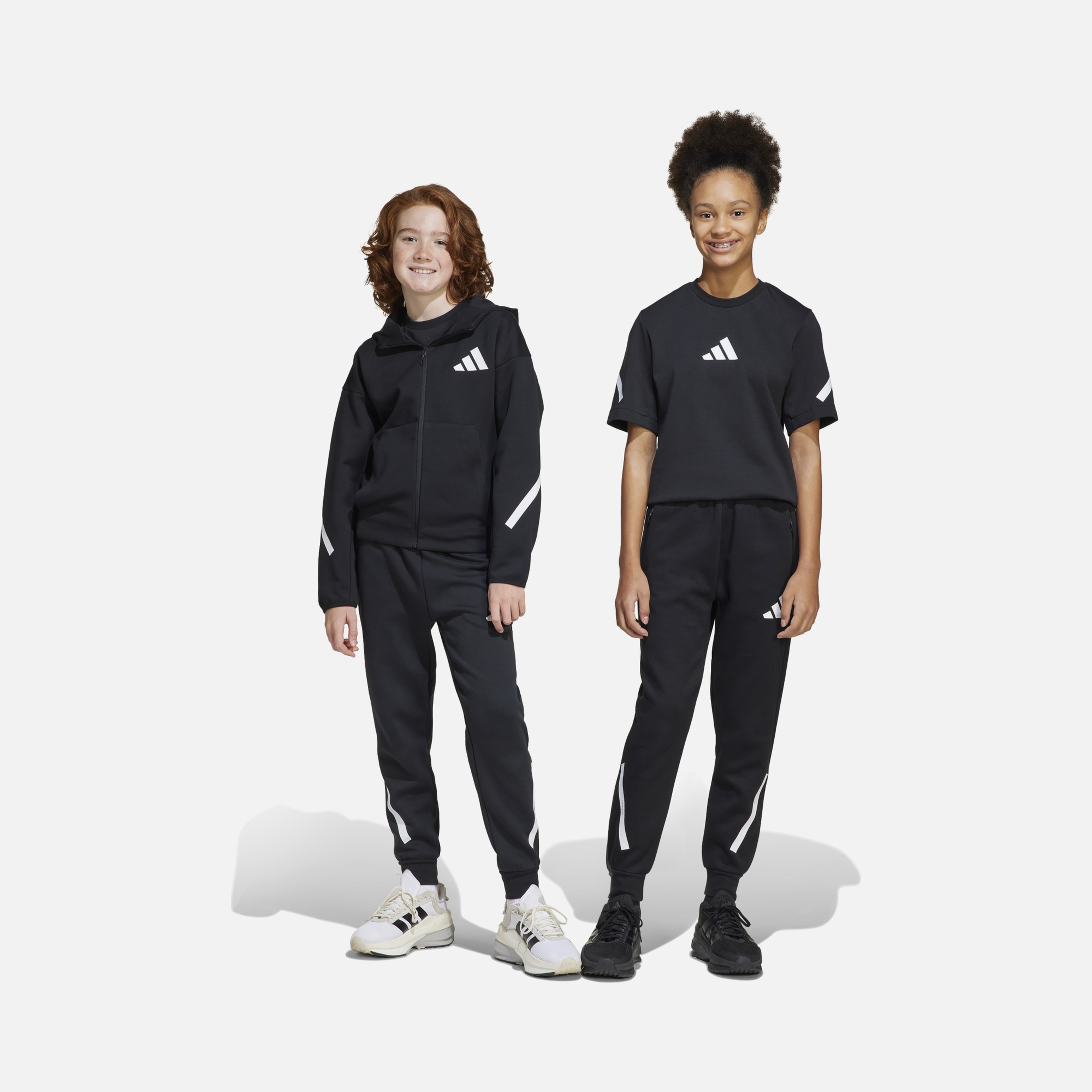 adidas Sportswear Z.N.E. Primeknit Fabric Tapered-Leg Versatile Çocuk Eşofman Altı
