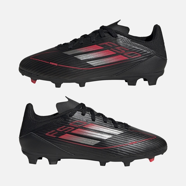 Adidas adidas Siyah F50 League Lionel Messi FG/MG Multi-Ground Low-Top Çocuk Krampon Barçın'da! Siyah - 10. görsel