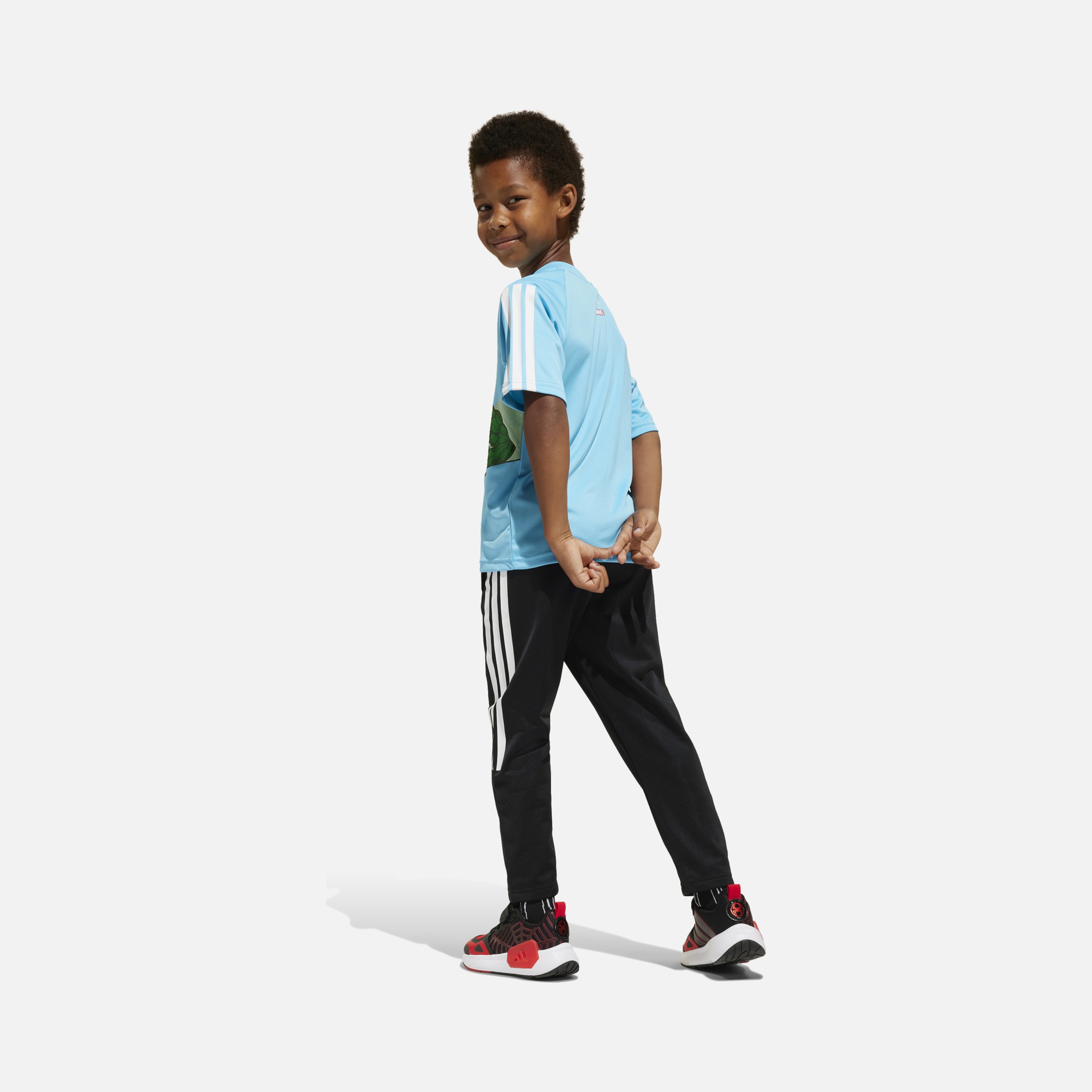 adidas Climacool Sportswear x Marvel Spider-Man Graphics Short-Sleeve Çocuk Tişört