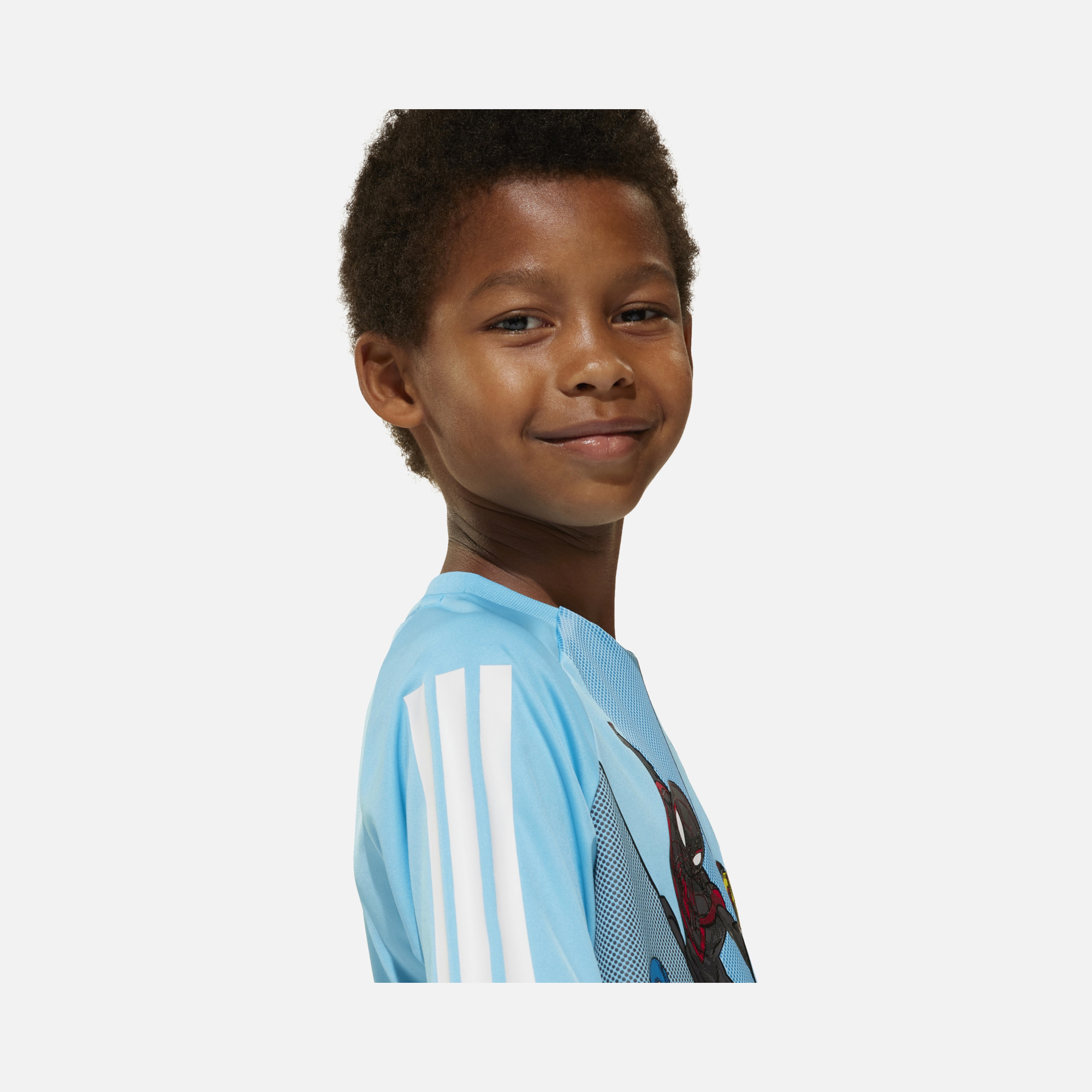 adidas Climacool Sportswear x Marvel Spider-Man Graphics Short-Sleeve Çocuk Tişört