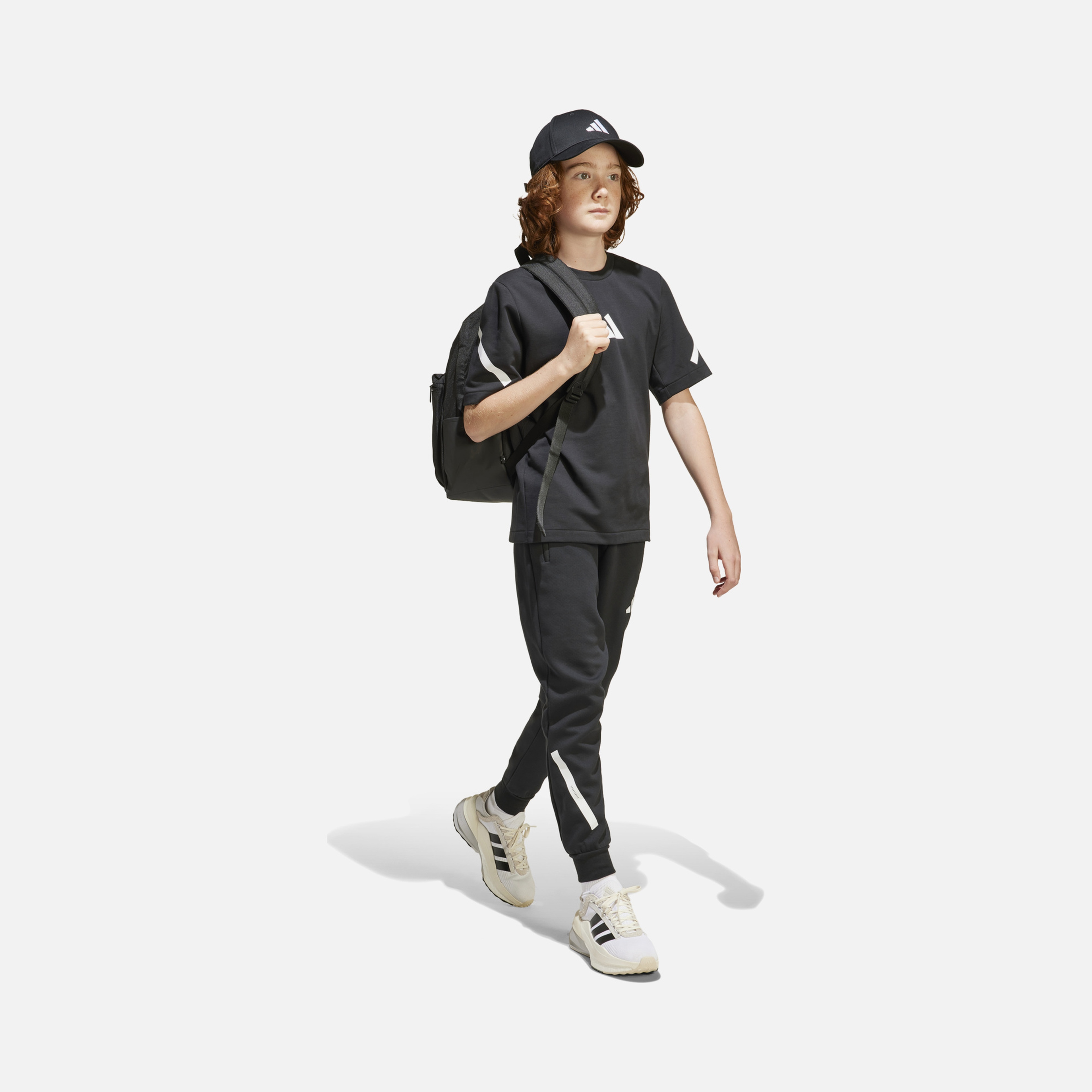 adidas Sportswear Z.N.E. Primeknit Fabric Tapered-Leg Versatile Çocuk Eşofman Altı