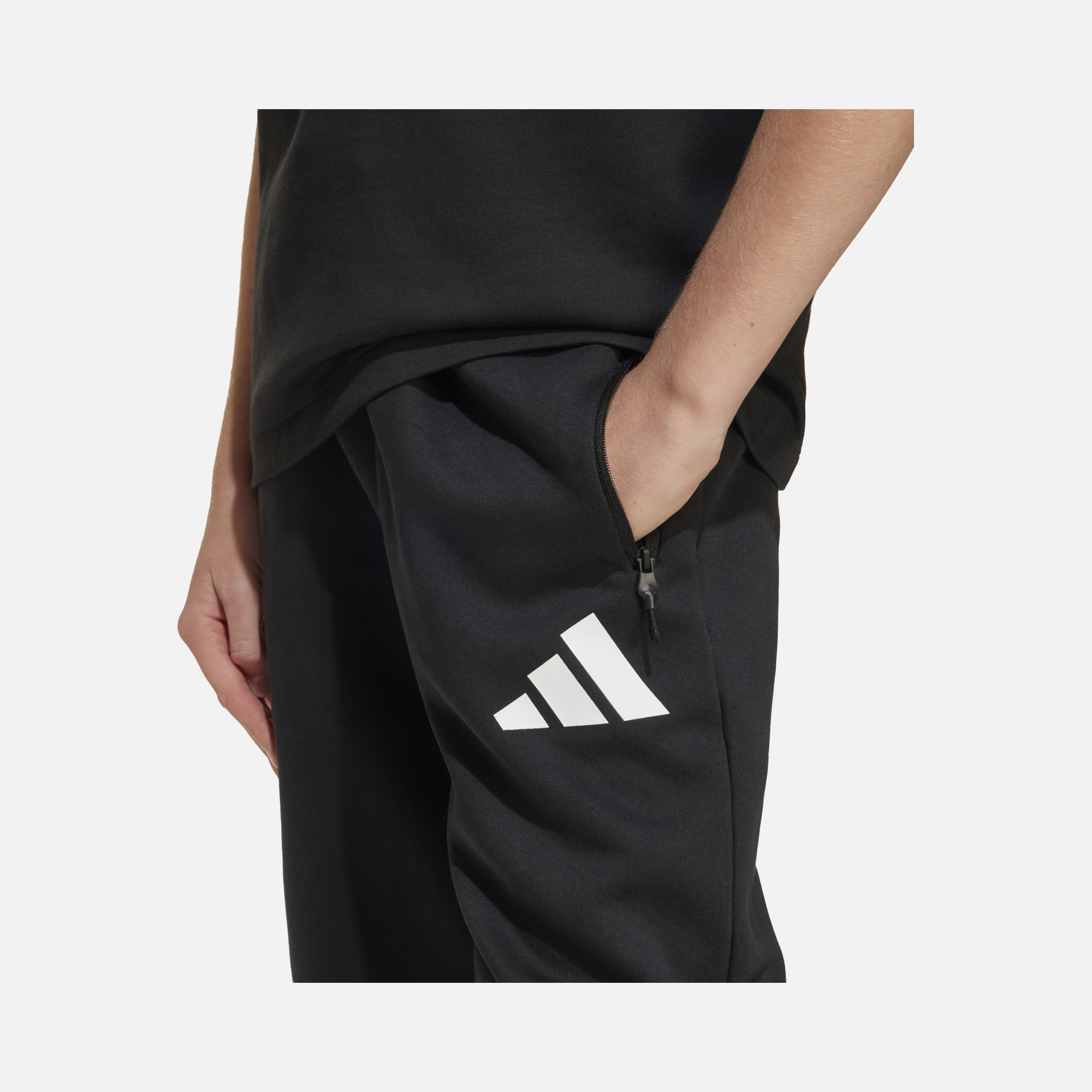 adidas Sportswear Z.N.E. Primeknit Fabric Tapered-Leg Versatile Çocuk Eşofman Altı