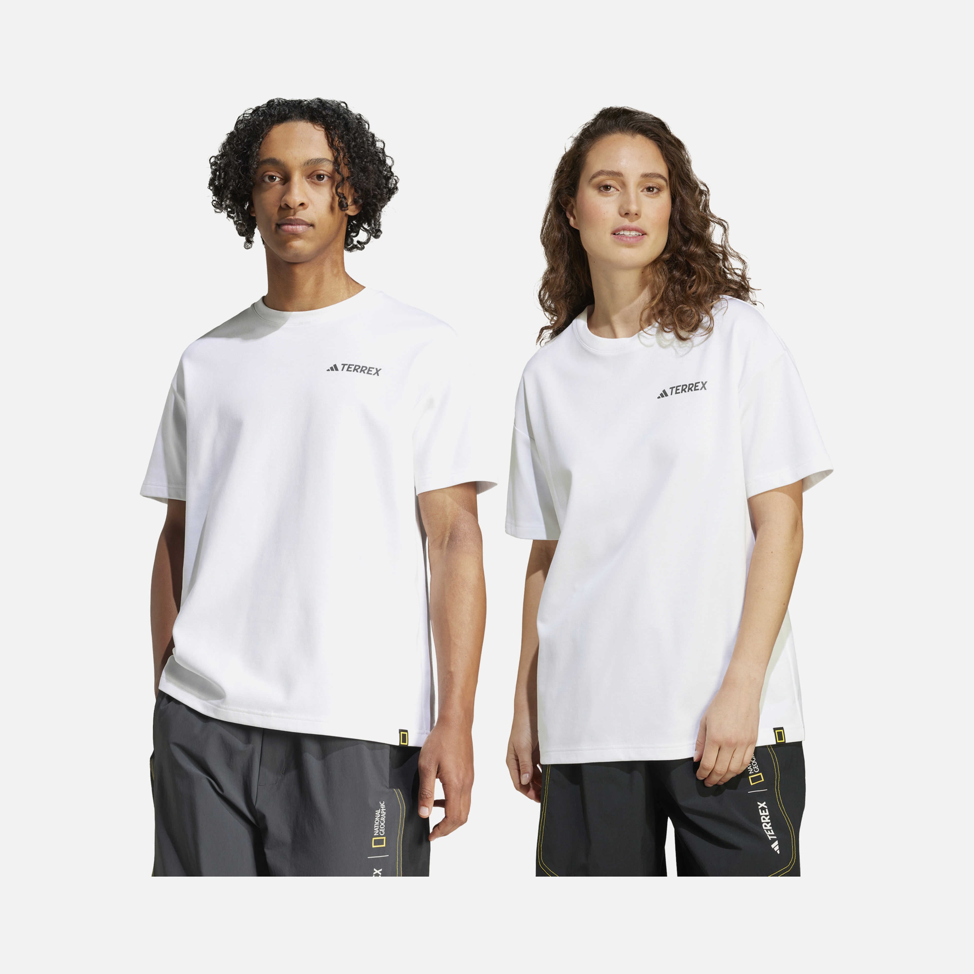 adidas Terrex Nat Geo AEROREADY Graphic Hiking Short-Sleeve Unisex Tişört