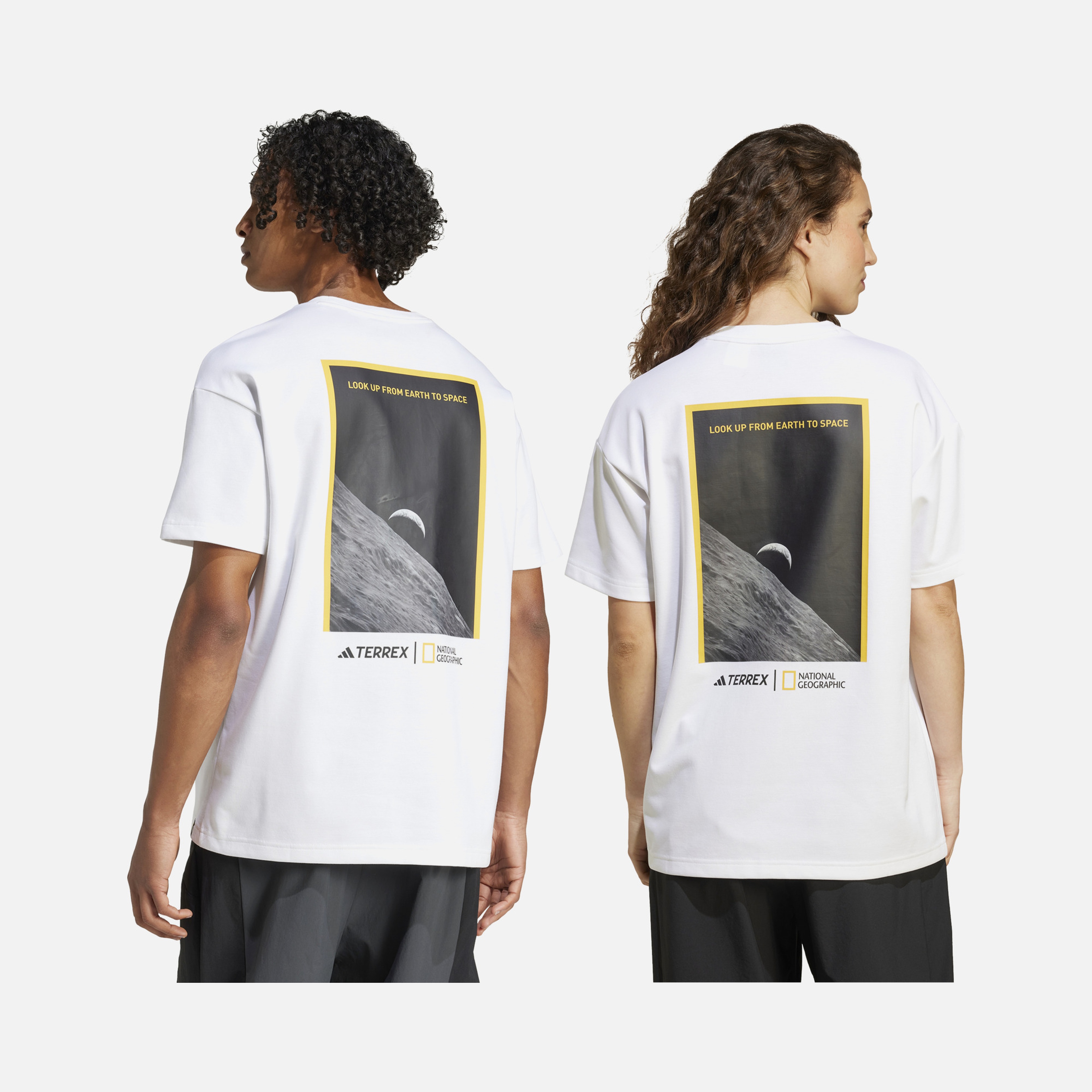 adidas Terrex Nat Geo AEROREADY Graphic Hiking Short-Sleeve Unisex Tişört
