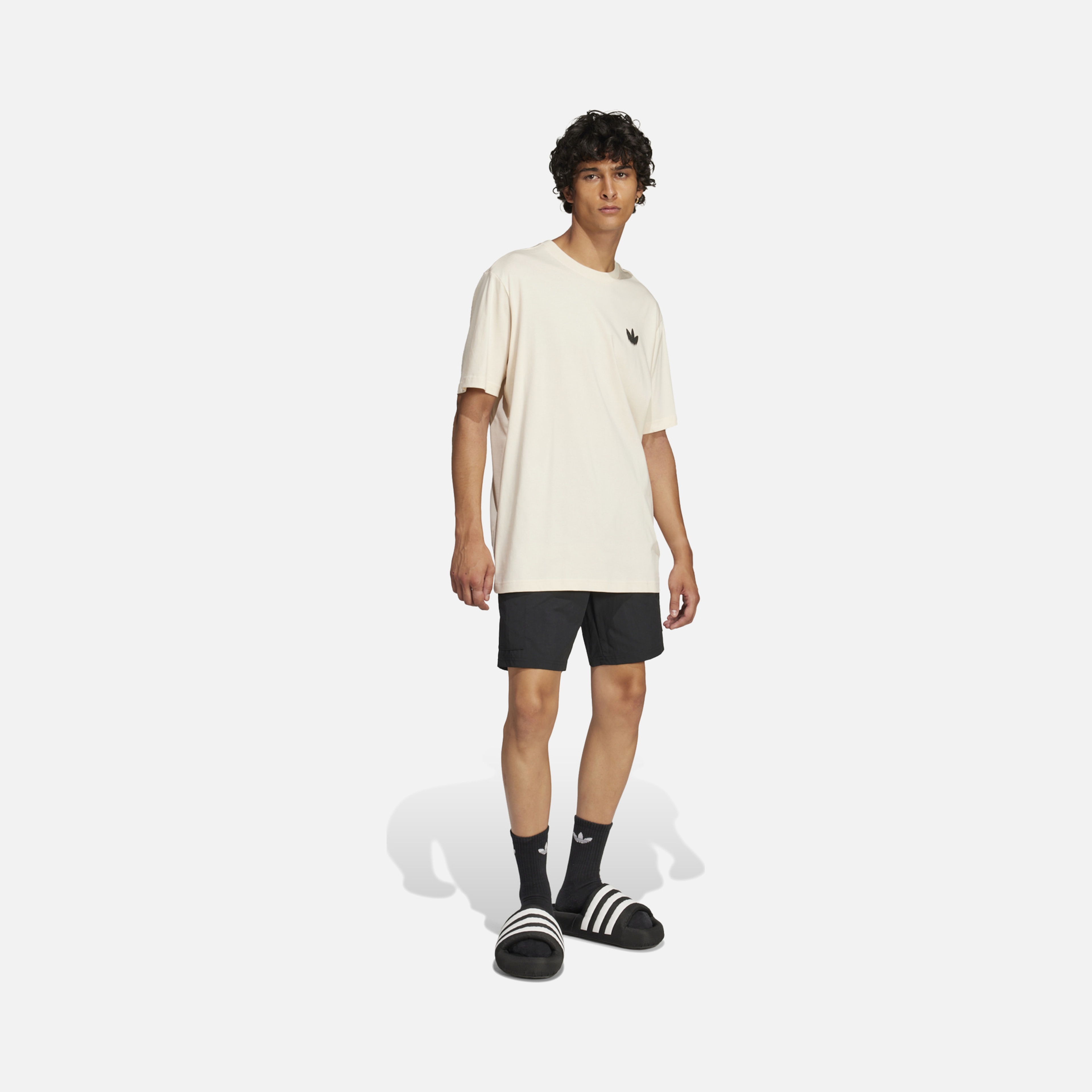 adidas Originals Skeleton Back Graphic Loose-Fit Short-Sleeve Erkek Tişört