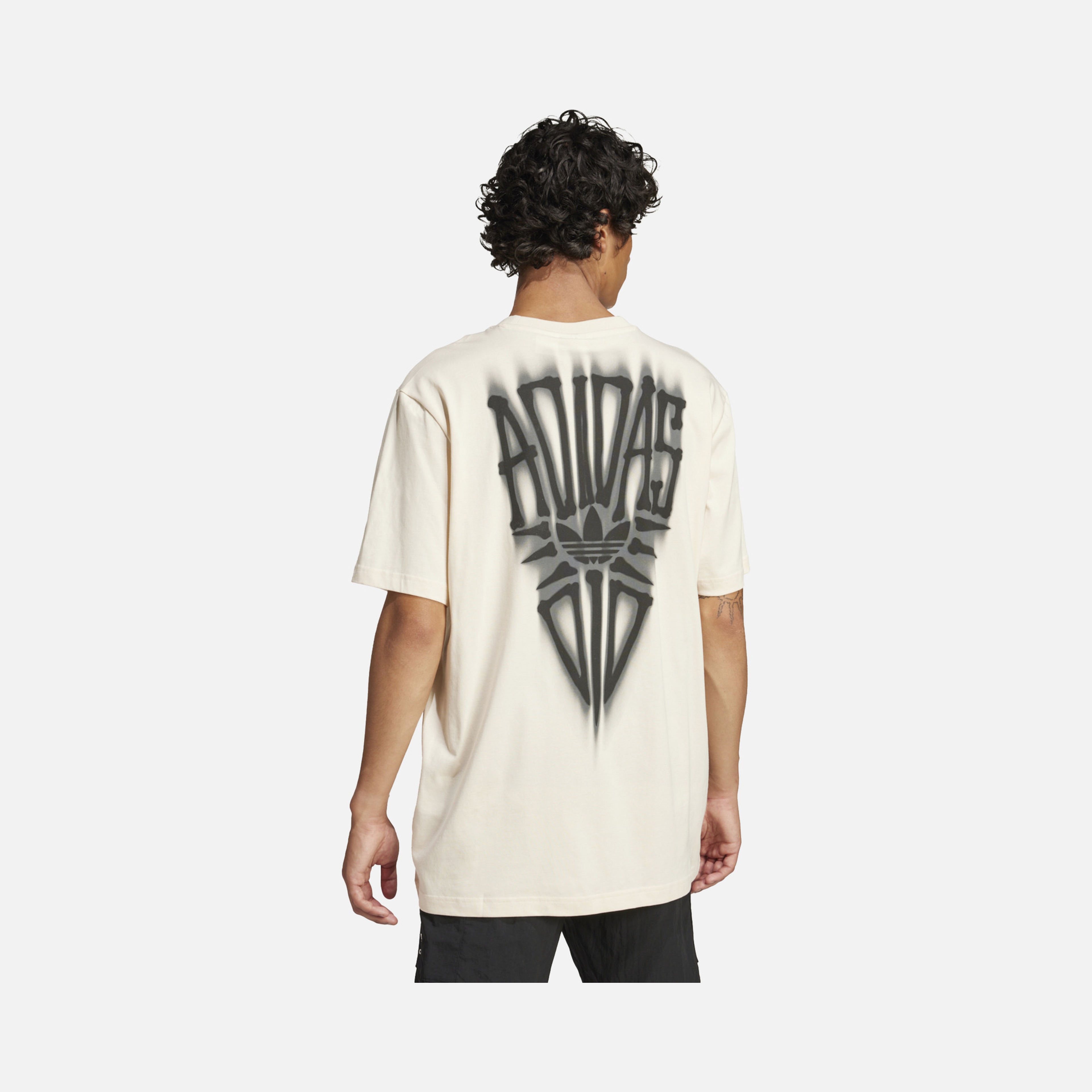 adidas Originals Skeleton Back Graphic Loose-Fit Short-Sleeve Erkek Tişört