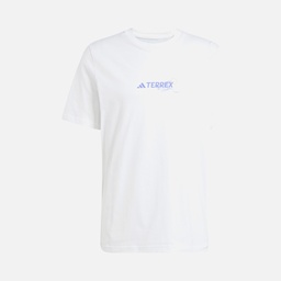 adidas Terrex Run Sun Graphic Hiking Short-Sleeve Erkek Tişört