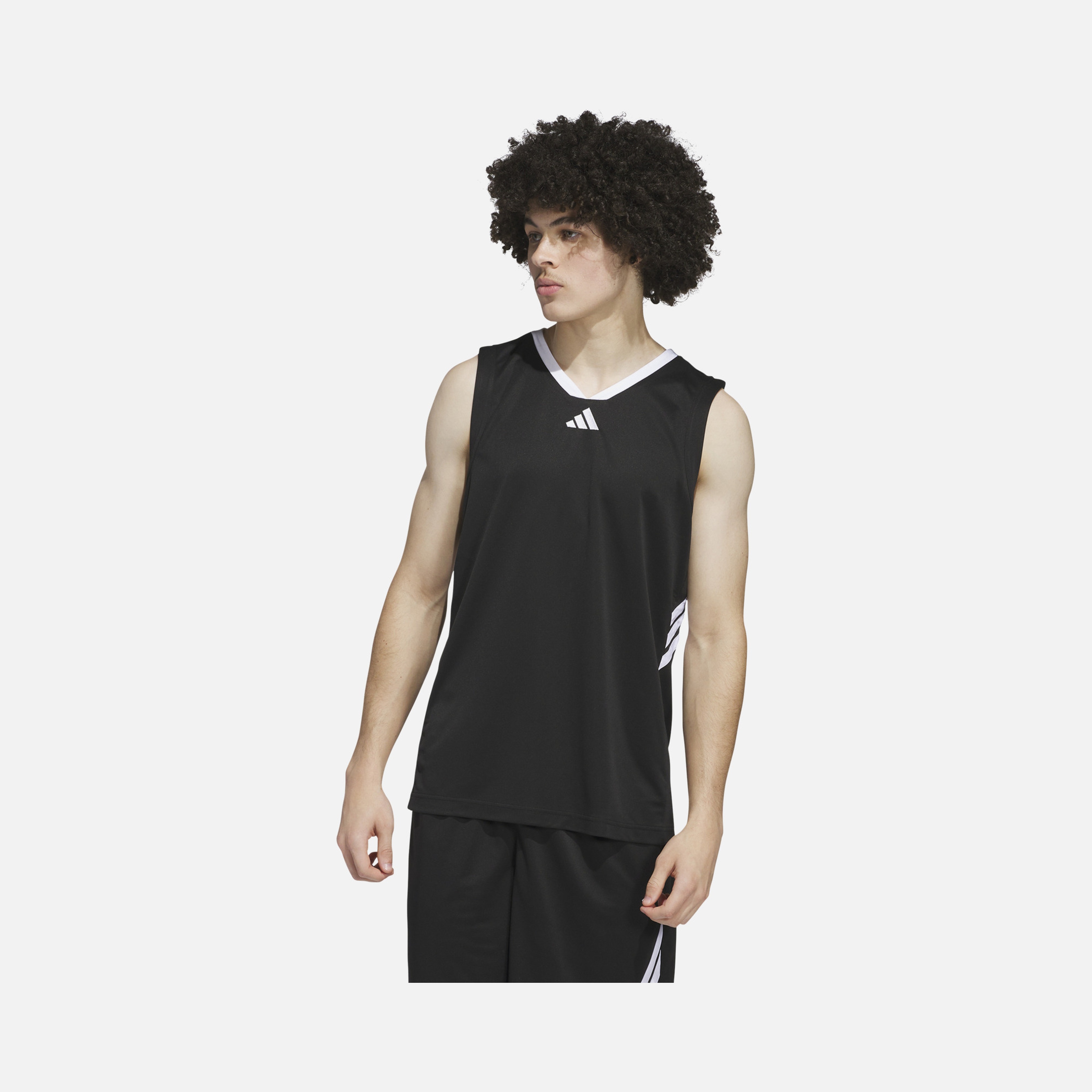 adidas 3-Stripes Basketball  Legends V-neck Erkek Forma