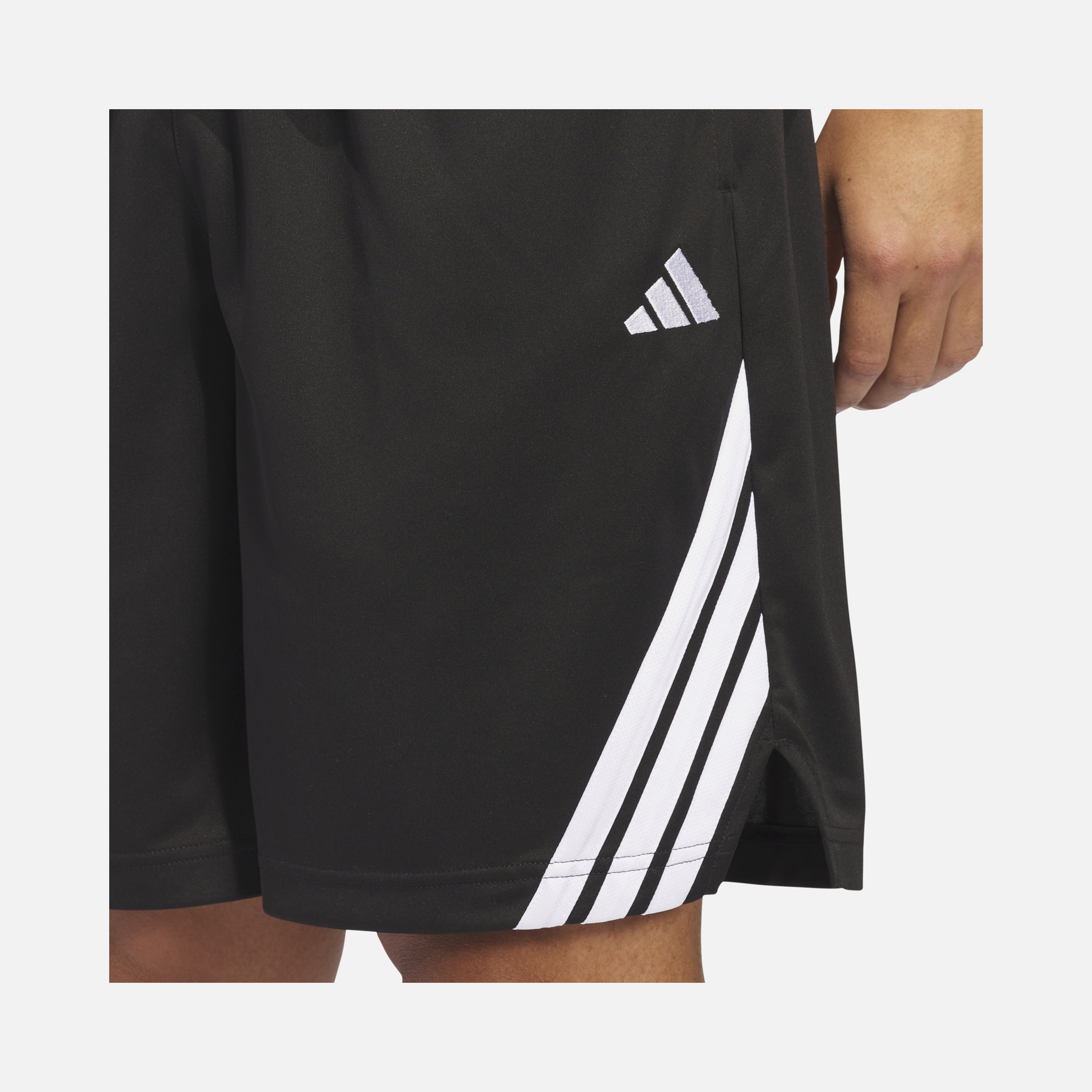 adidas  AEROREADY Legends 3-Stripes Knitted Fabric Basketball Erkek Şort