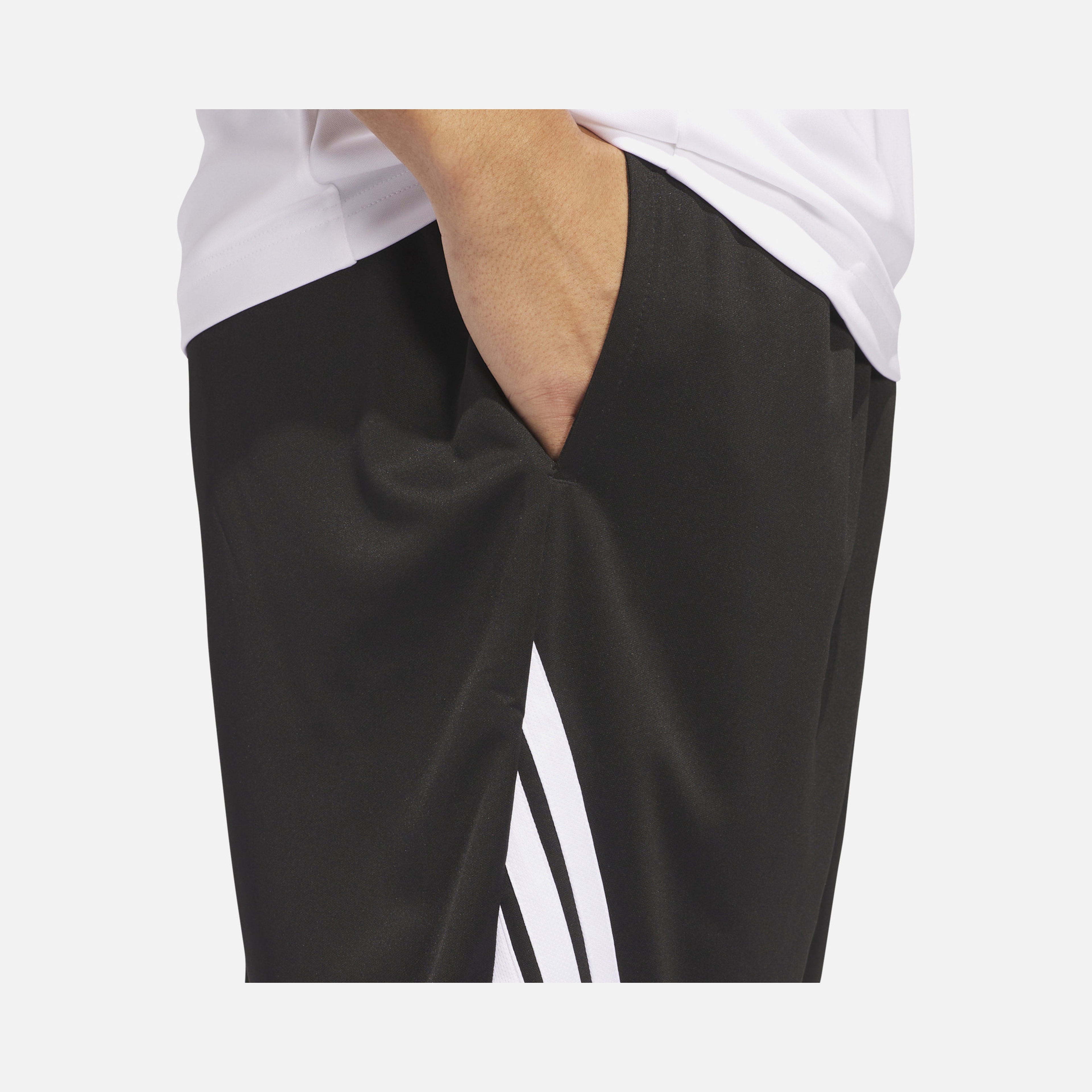 adidas  AEROREADY Legends 3-Stripes Knitted Fabric Basketball Erkek Şort