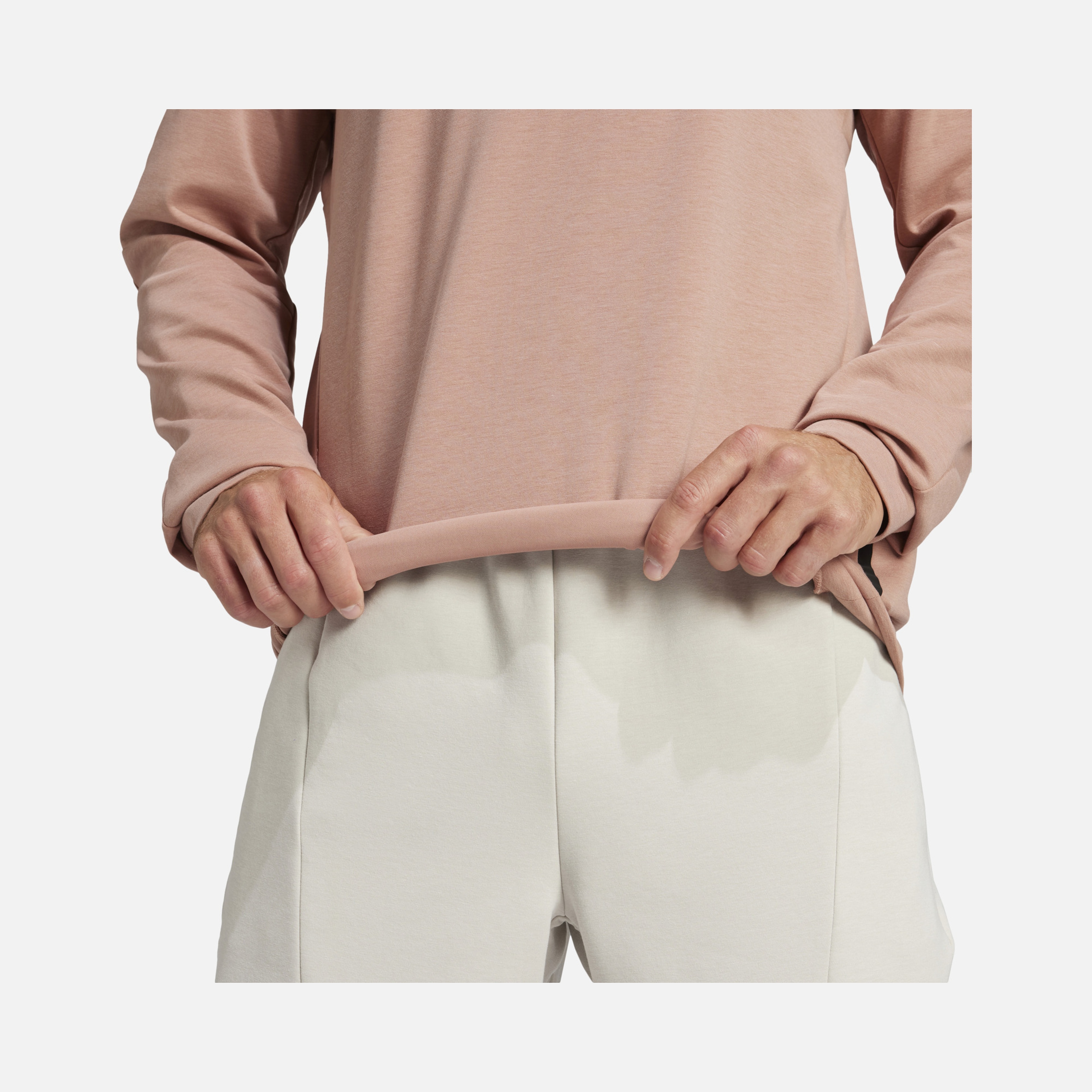adidas AEROREADY Designed for Gym & Training Crew Erkek Sweatshirt