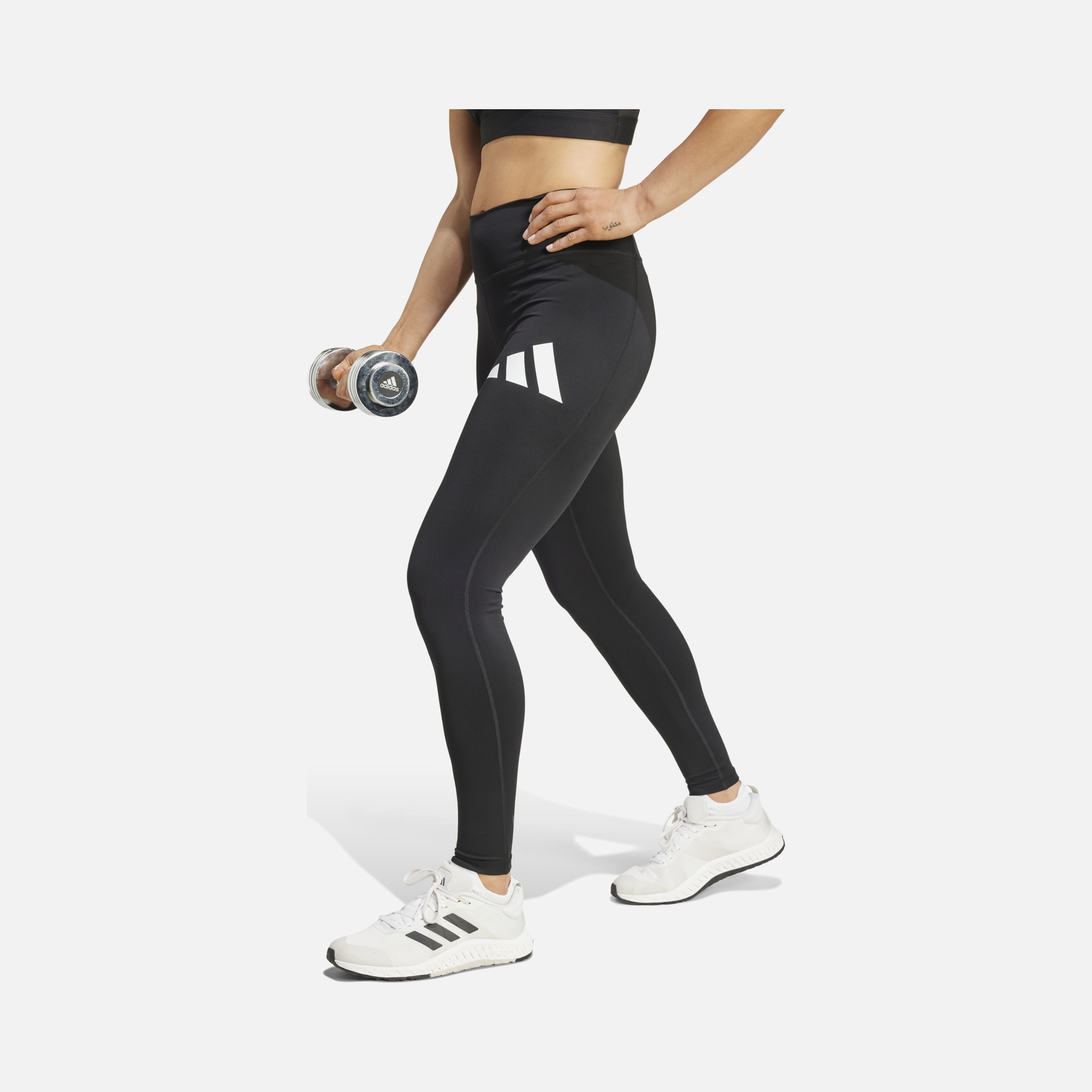 adidas AEROREADY Train Essentials Big Logo High Waist Full-Length Gym & Training Kadın Tayt