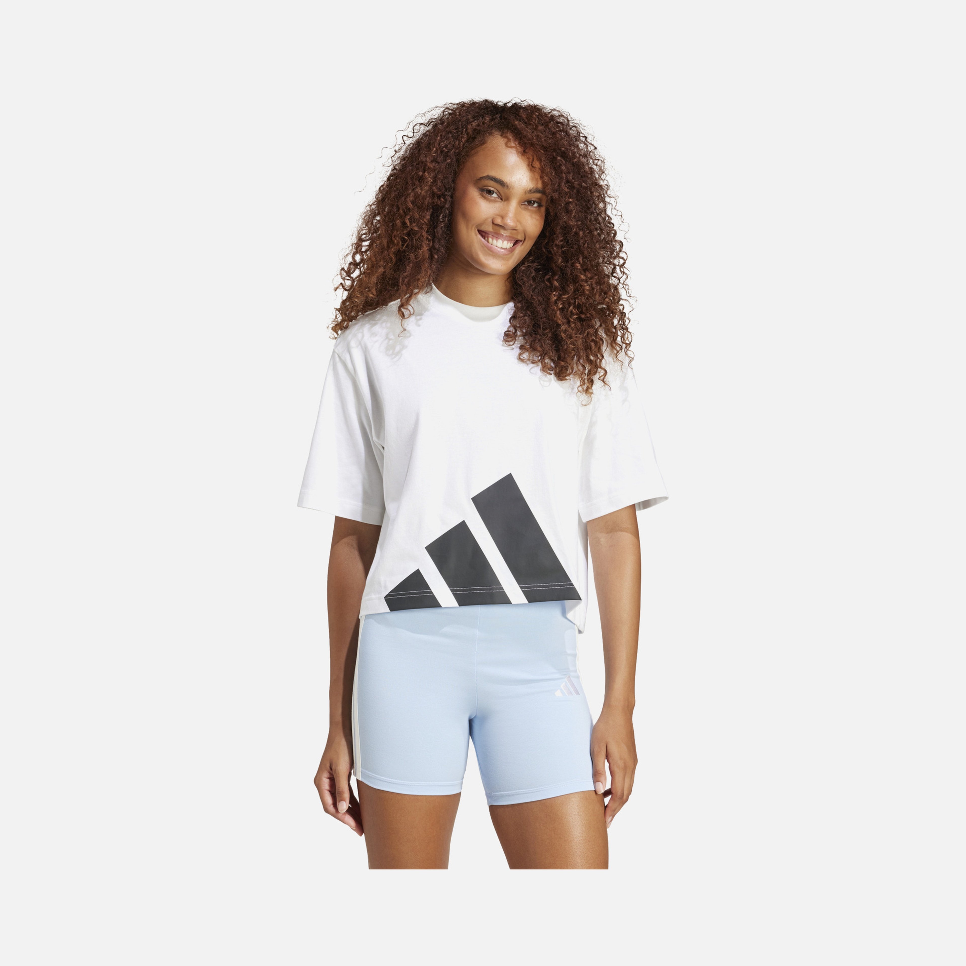 adidas Sportswear Essentials Big Logo Boyfriend Crew Nect Short-Sleeve Kadın Tişört