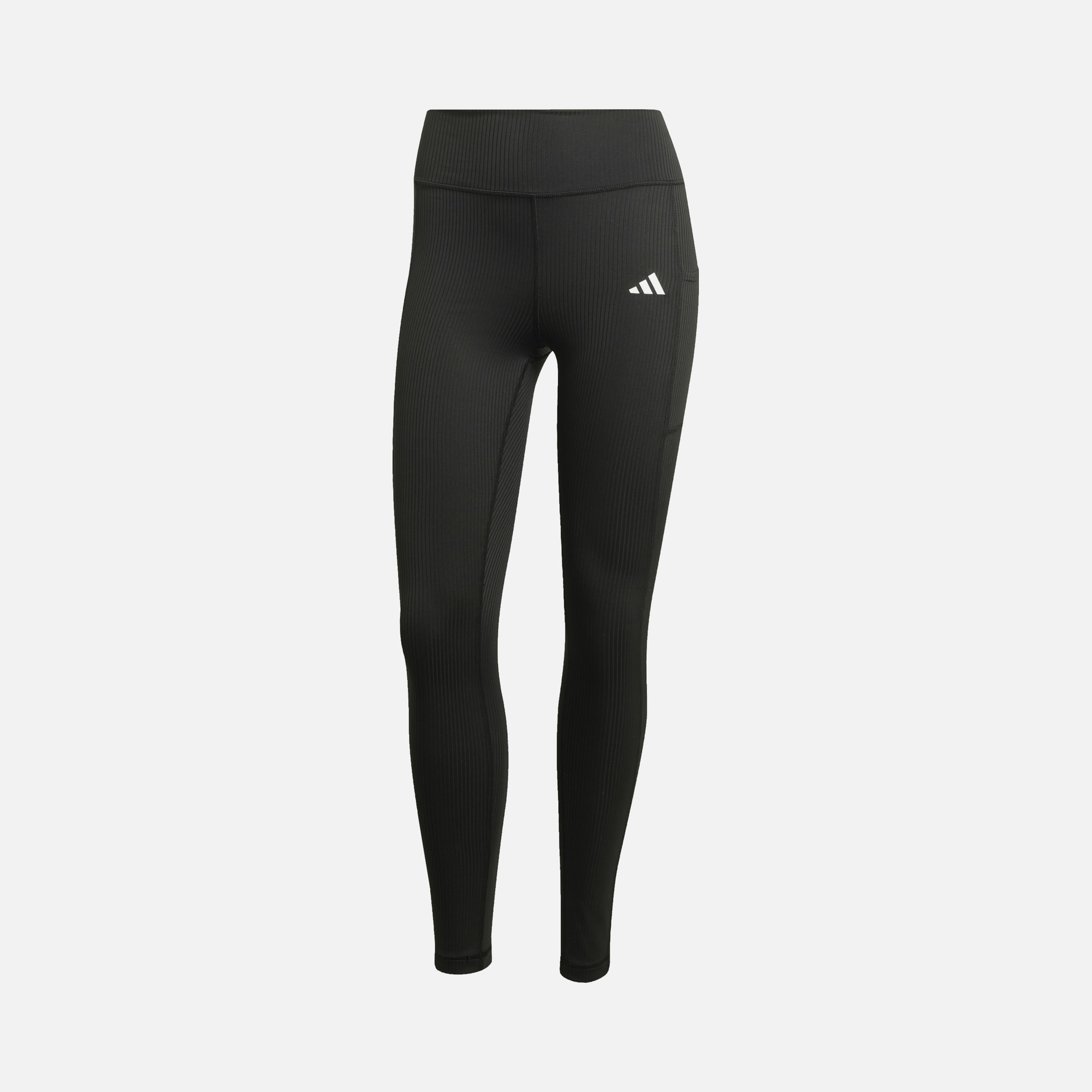 adidas Optime Rib LYCRA® Fabric High Waist 7/8 Gym & Training Kadın Tayt