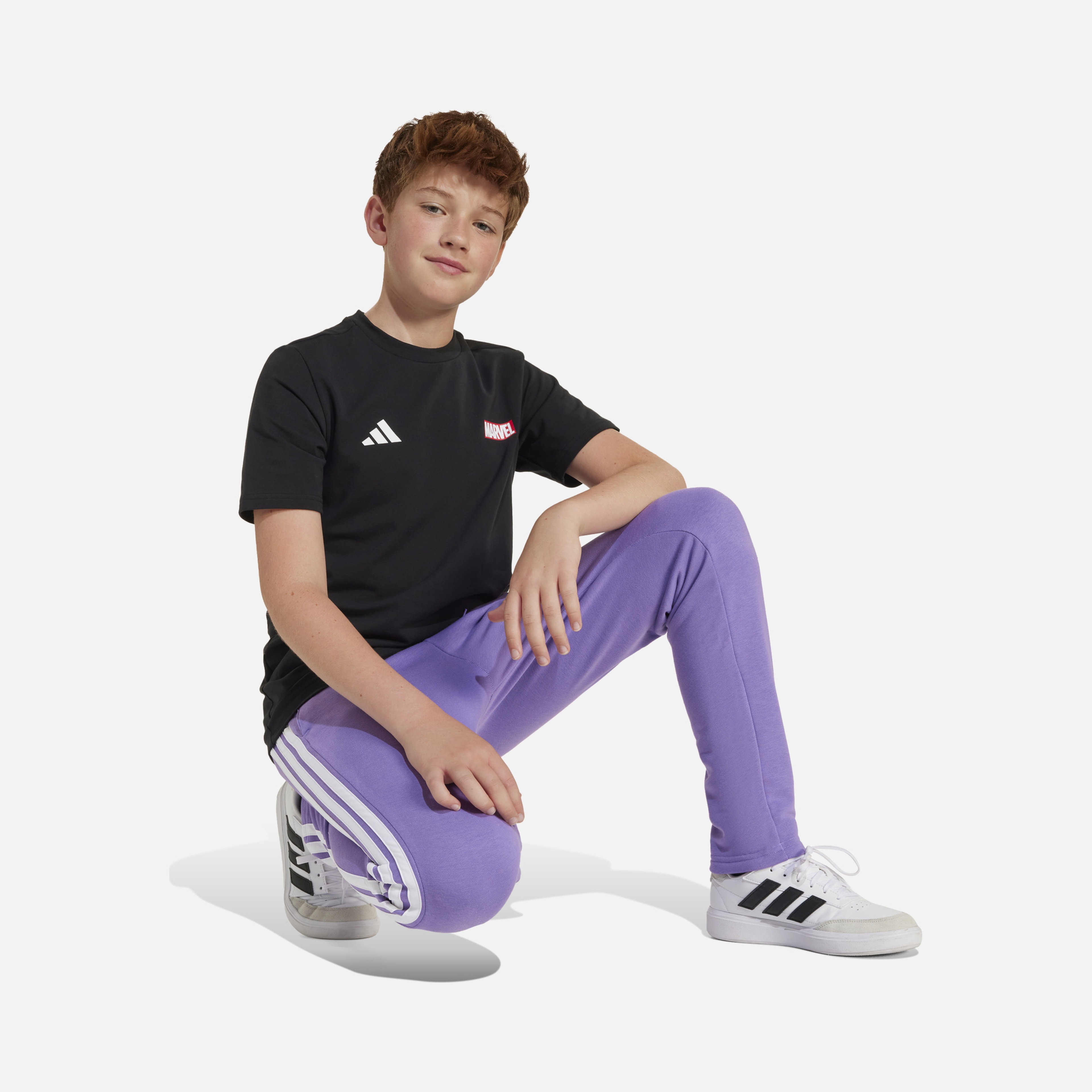 adidas Sportswear x Marvel Spider-Man Graphic Short-Sleeve Çocuk Tişört
