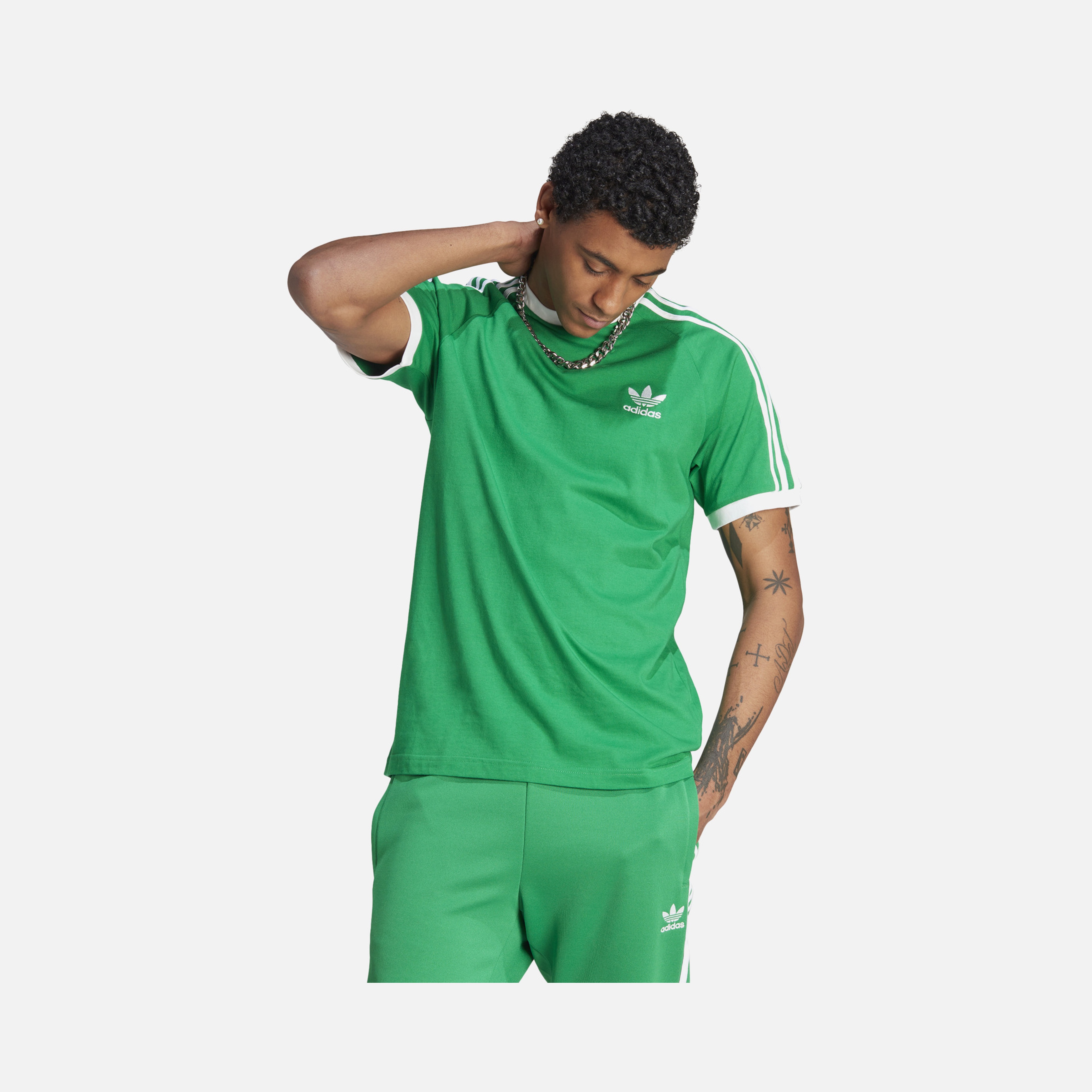 adidas Originals Adicolor Classics 3-Stripes Slim Cut Short-Sleeve Erkek Tişört