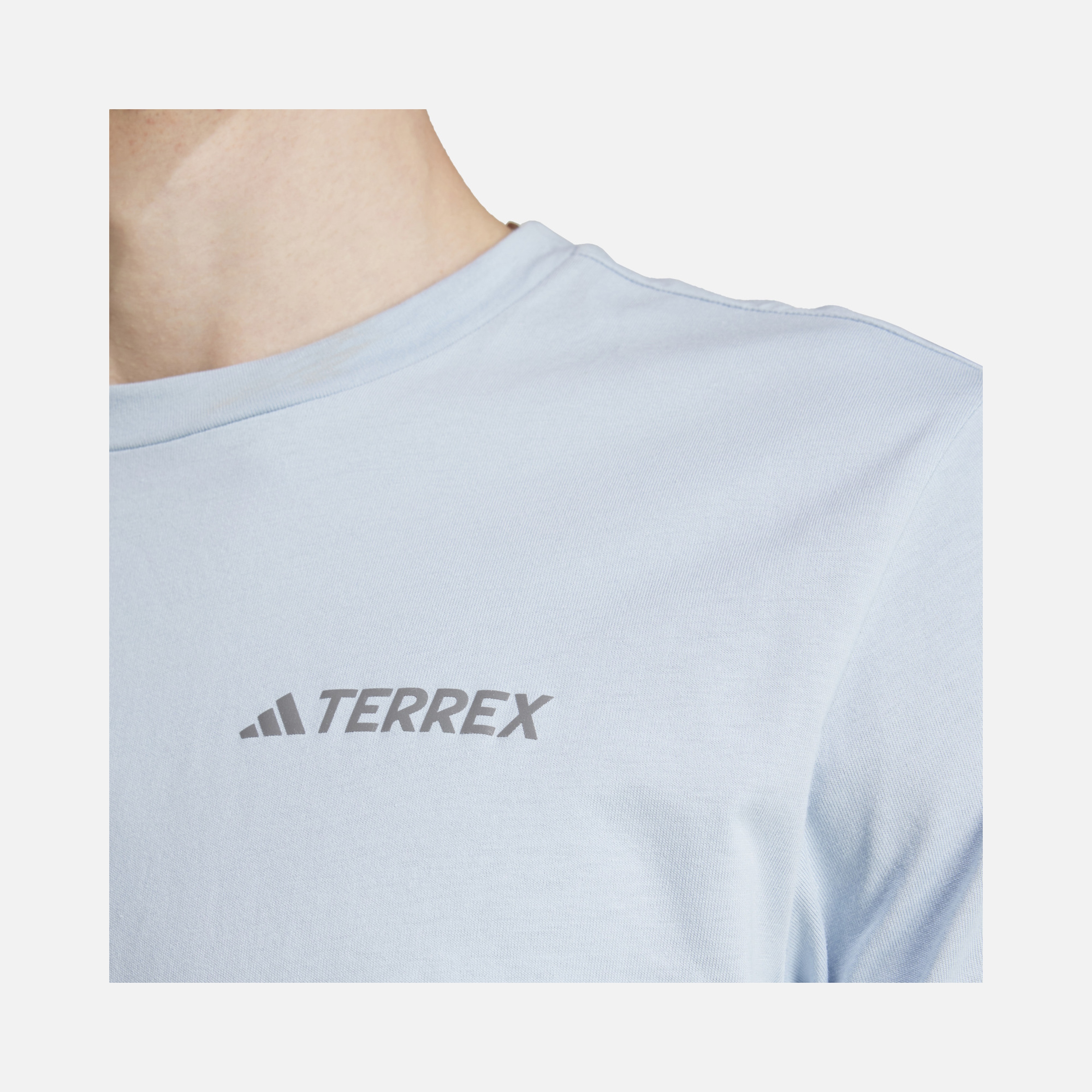 adidas Terrex Polygiene Graphic Hiking Short-Sleeve Erkek Tişört