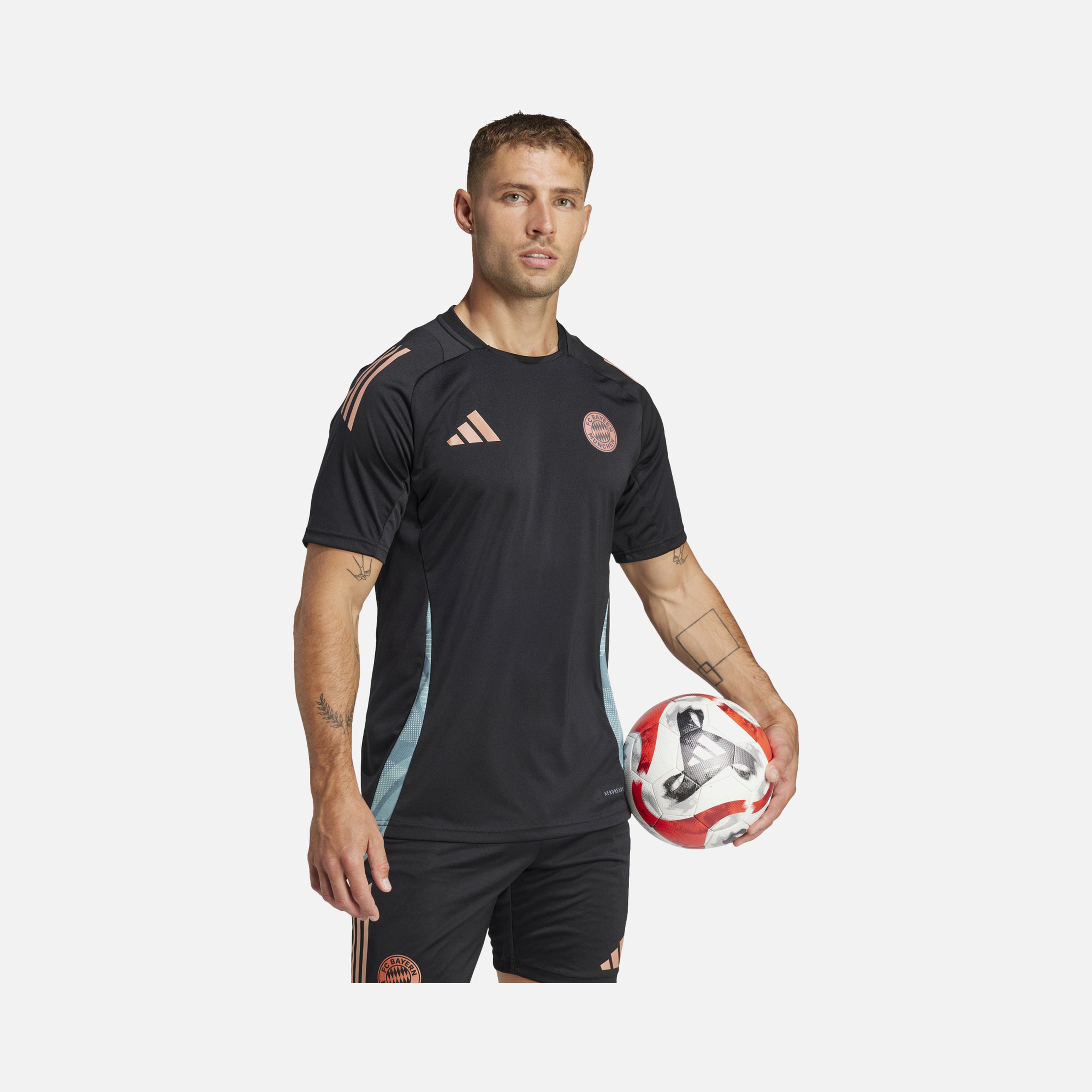 adidas FC Bayern München Tiro 24 Training Training Jersey AEROREADY Short-Sleeve Erkek Forma
