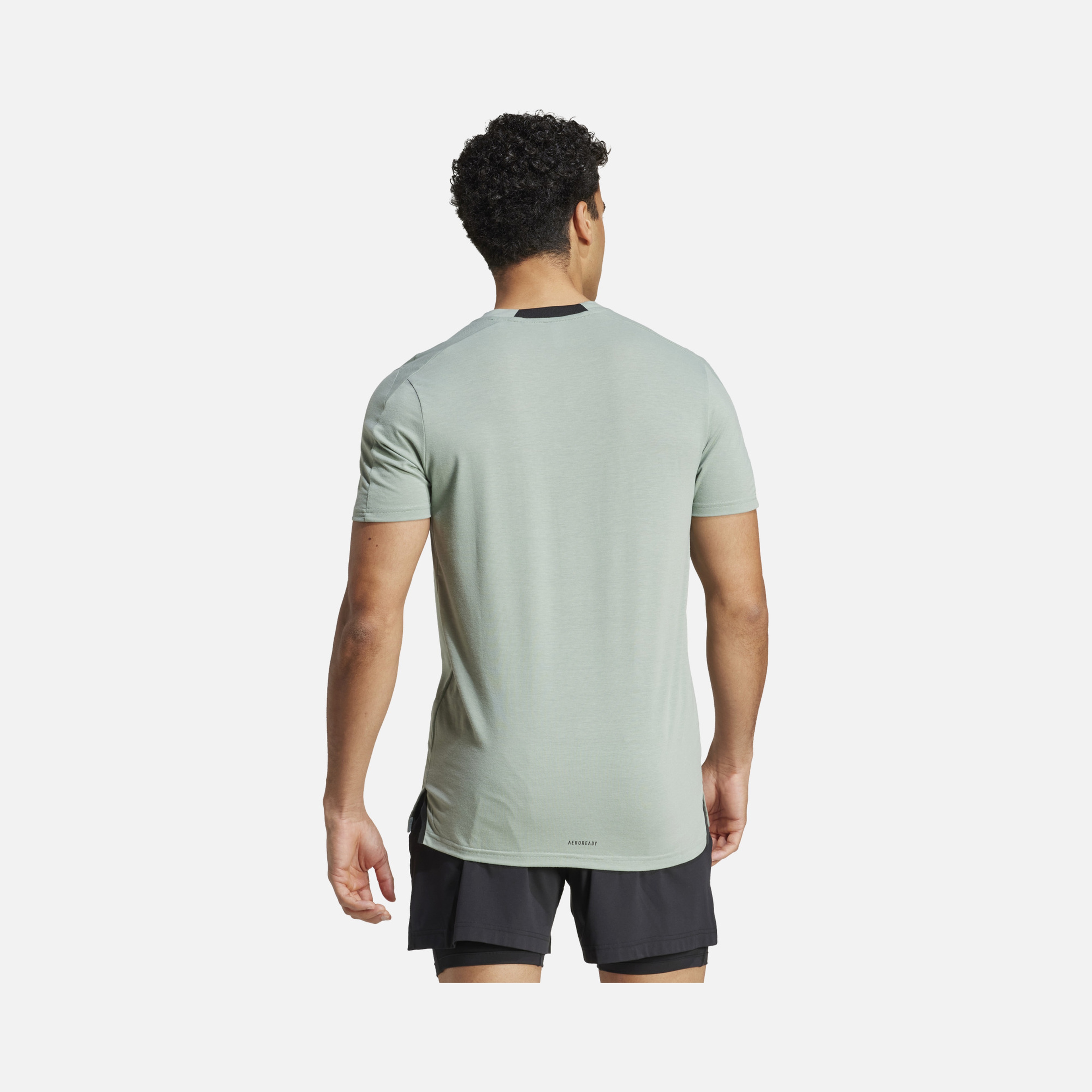 adidas AEROREADY Designed for Training Workout Short-Sleeve Erkek Tişört