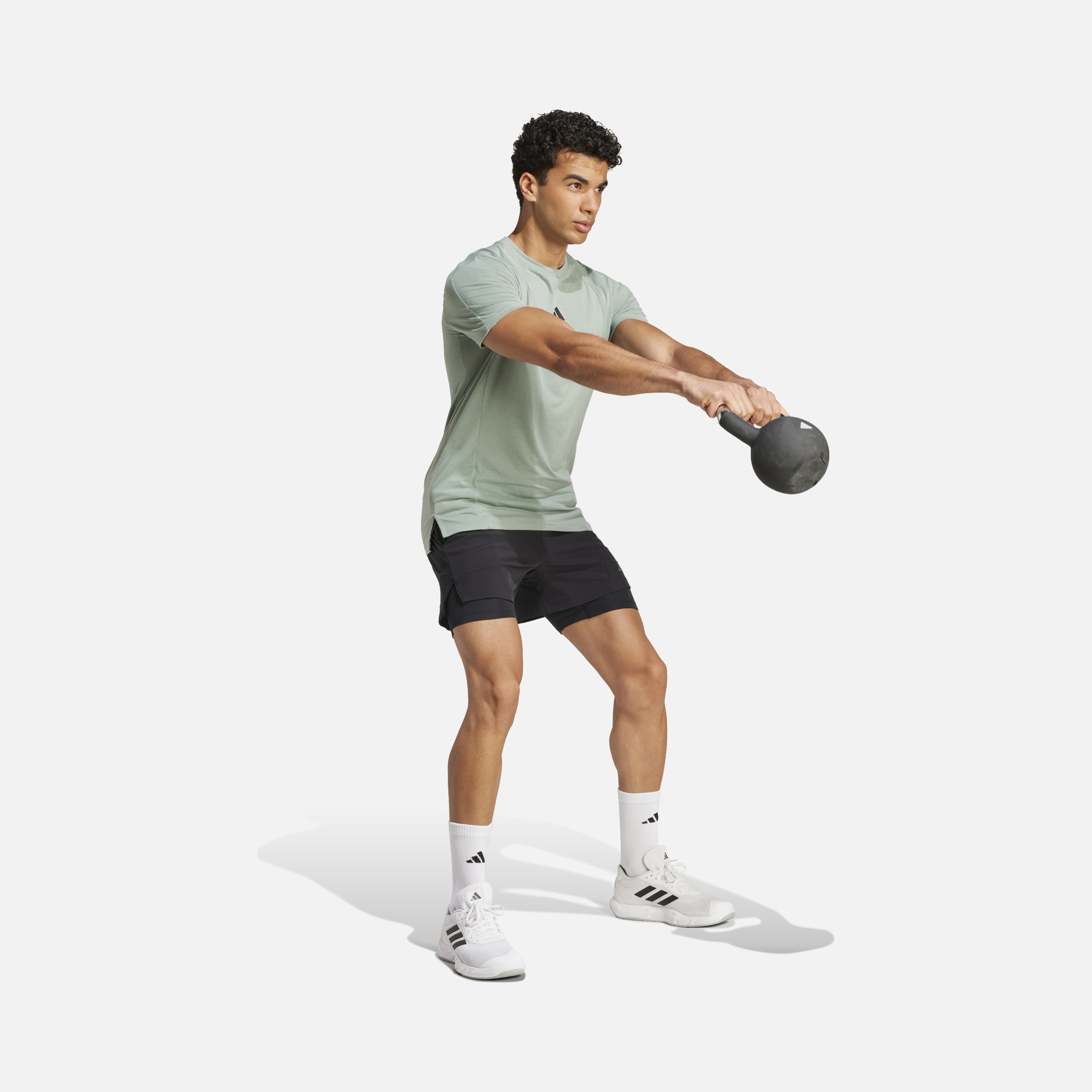 adidas AEROREADY Designed for Training Workout Short-Sleeve Erkek Tişört