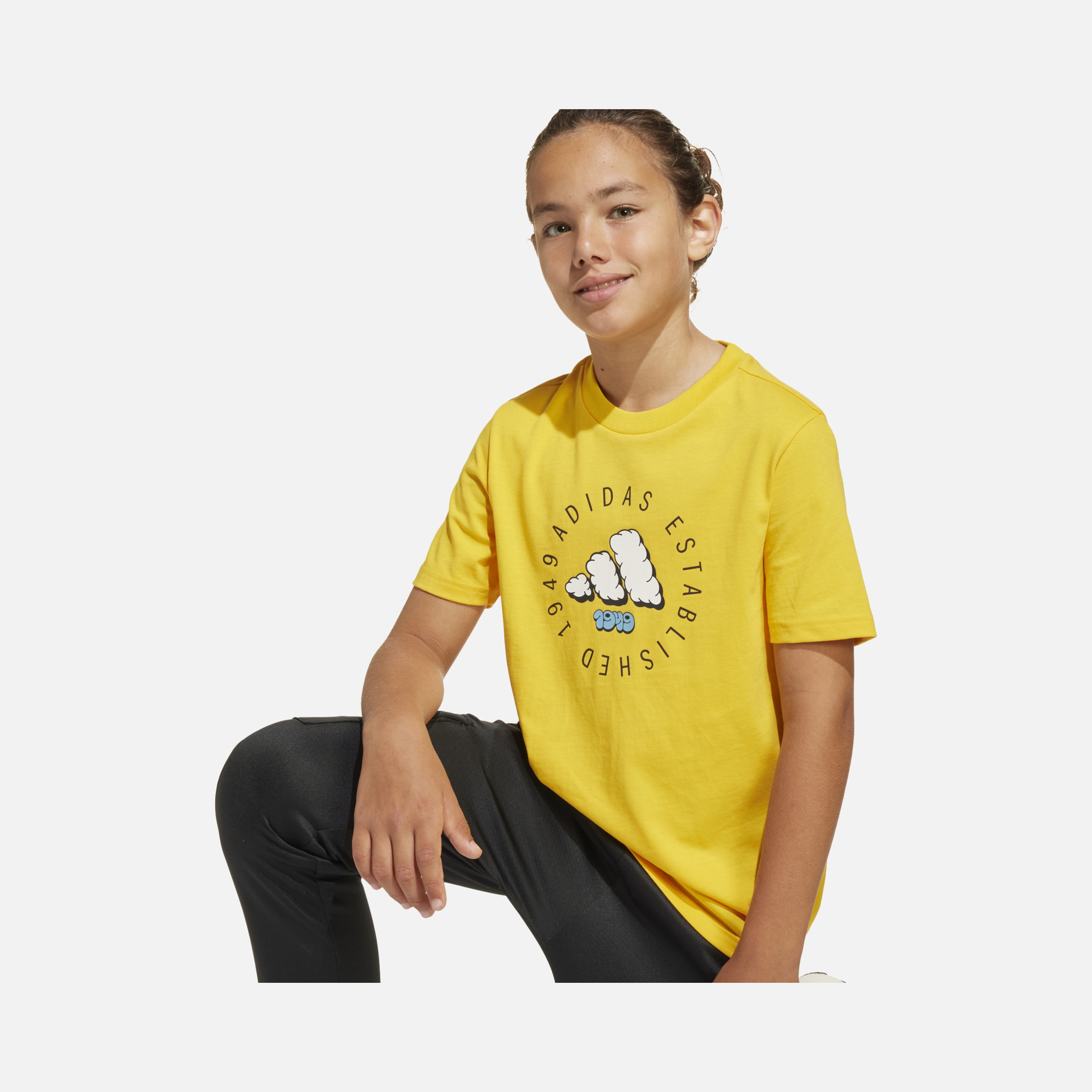 adidas Originals Fun 1949 Established Graphic Short-Sleeve Çocuk Tişört