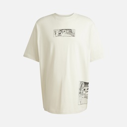 adidas X Star Wars The Mandalorian Graphic & Grogu Print Oversized Gym & Training Short-Sleeve Erkek Tişört