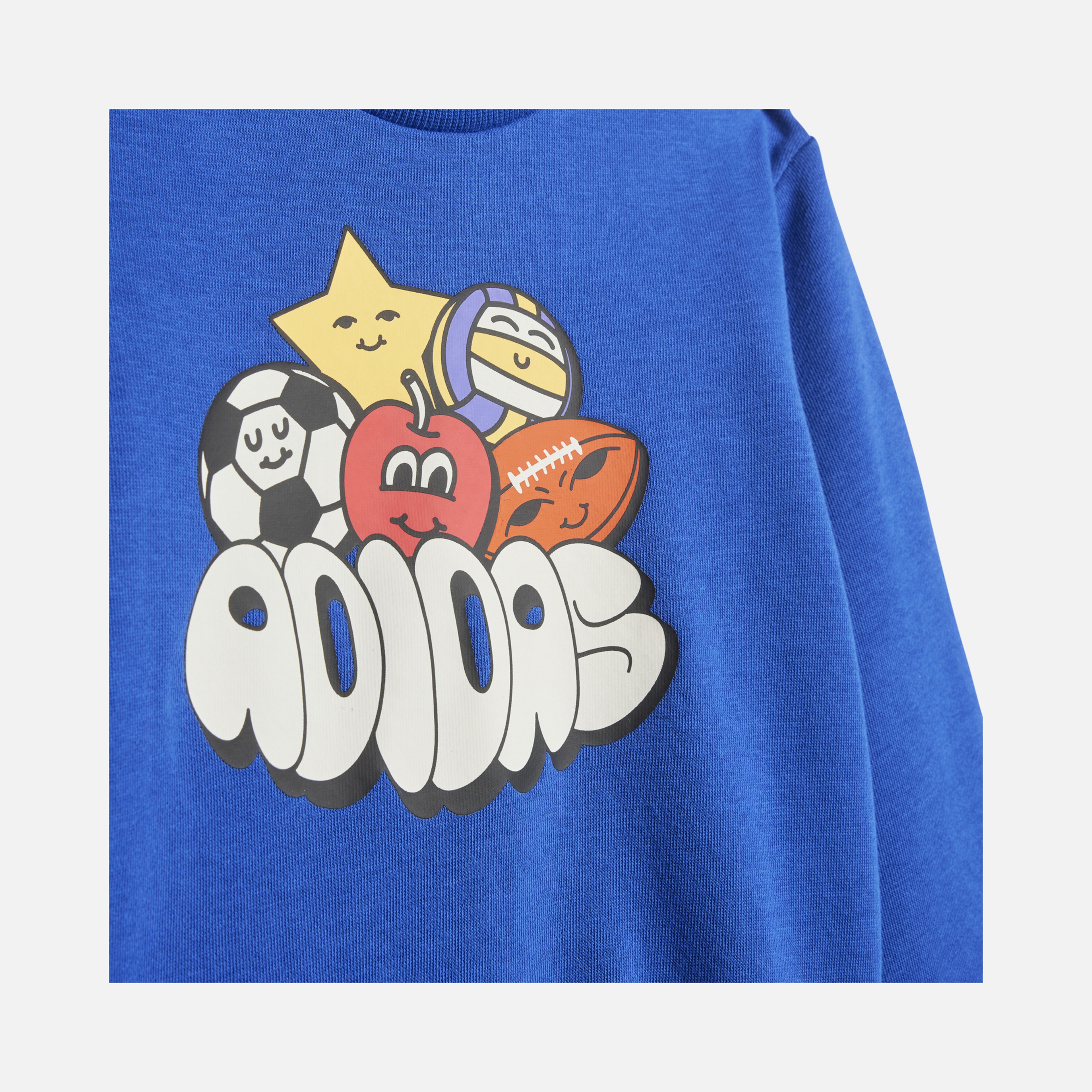 adidas Seasonal Essentials Fun All Over Printed French Terry 2 Snaps on Shoulder Bebek Eşofman Takımı