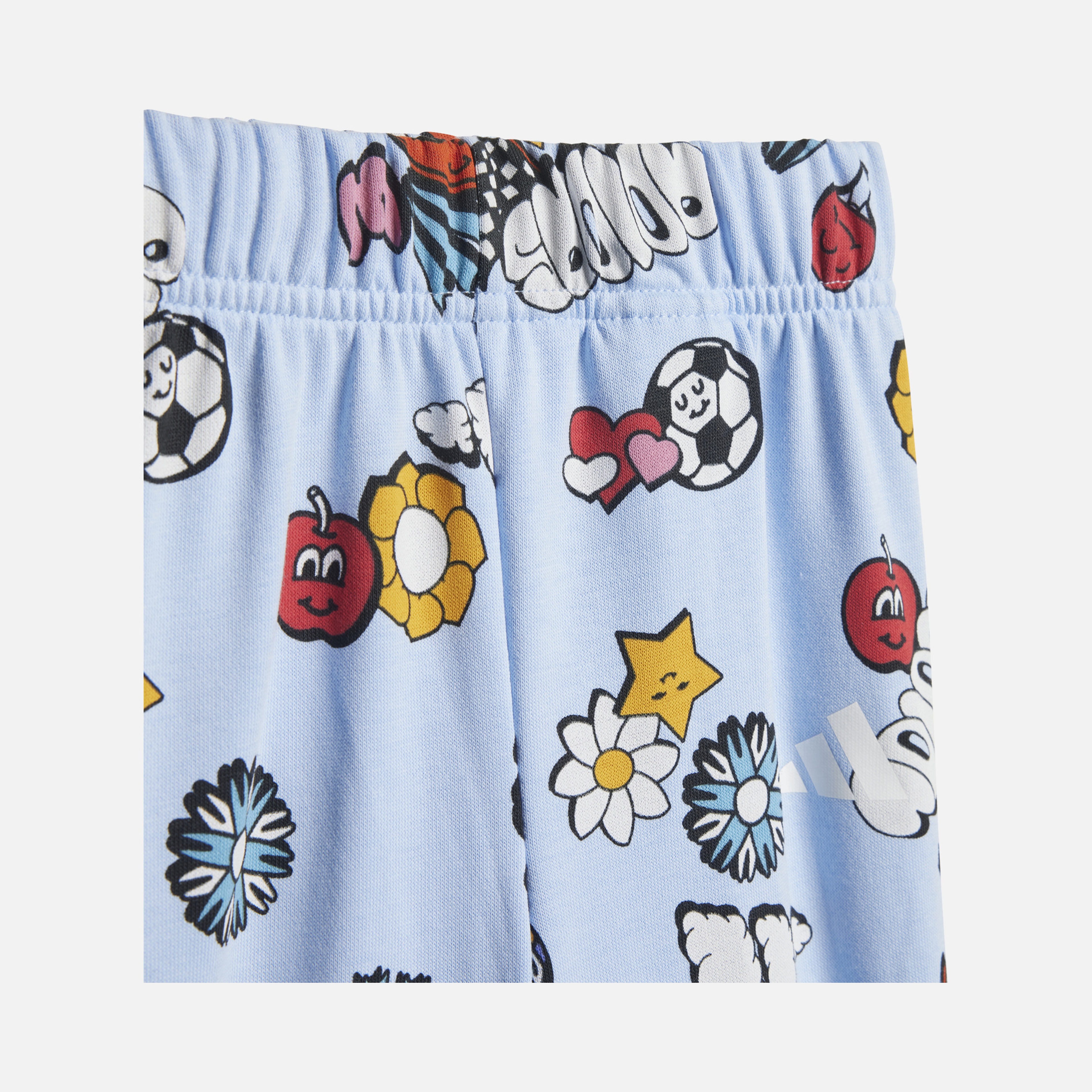 adidas Seasonal Essentials Fun All Over Printed French Terry 2 Snaps on Shoulder Bebek Eşofman Takımı
