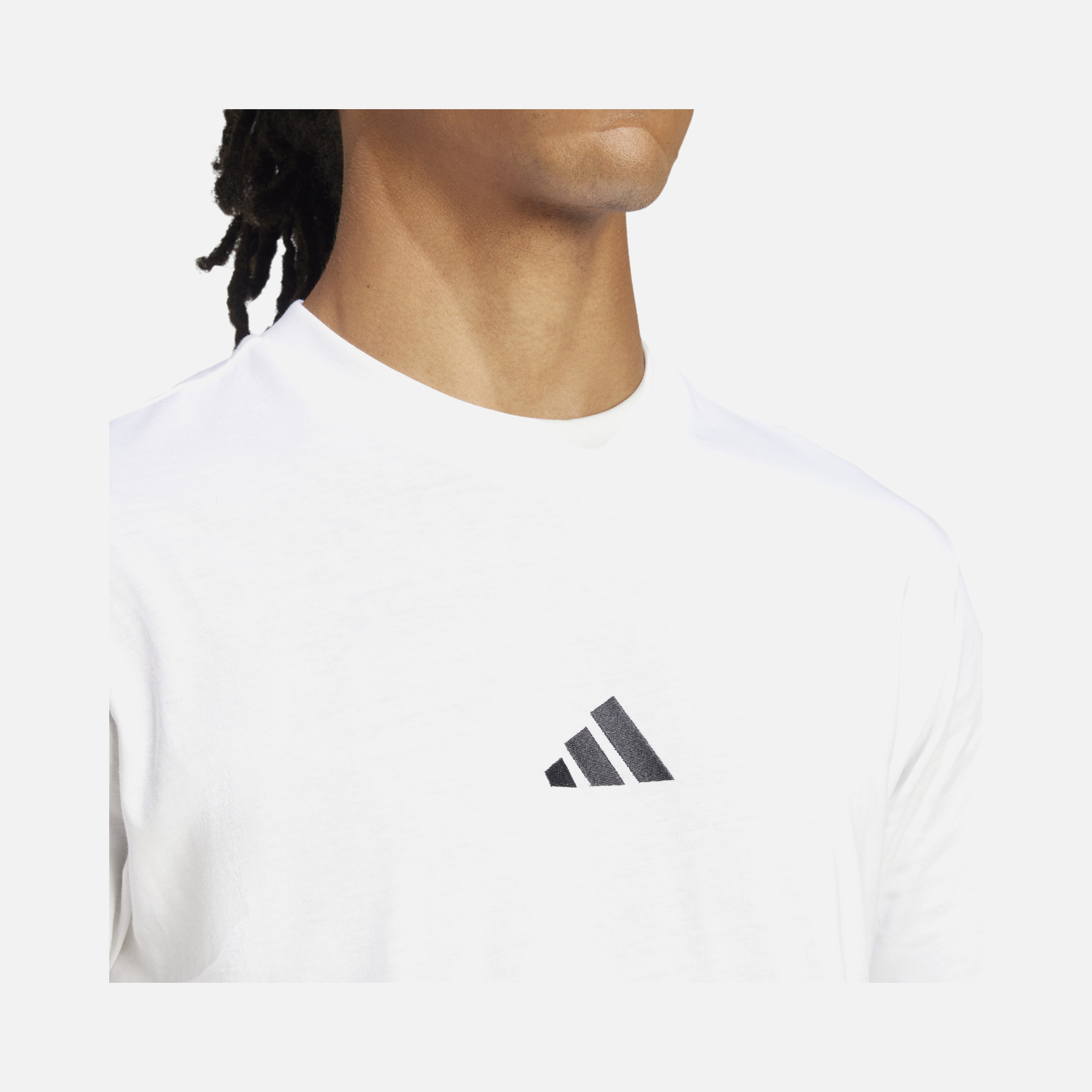 adidas Sportswear Essentials Embroidered Small Logo Single Jersey Short-Sleeve Erkek Tişört