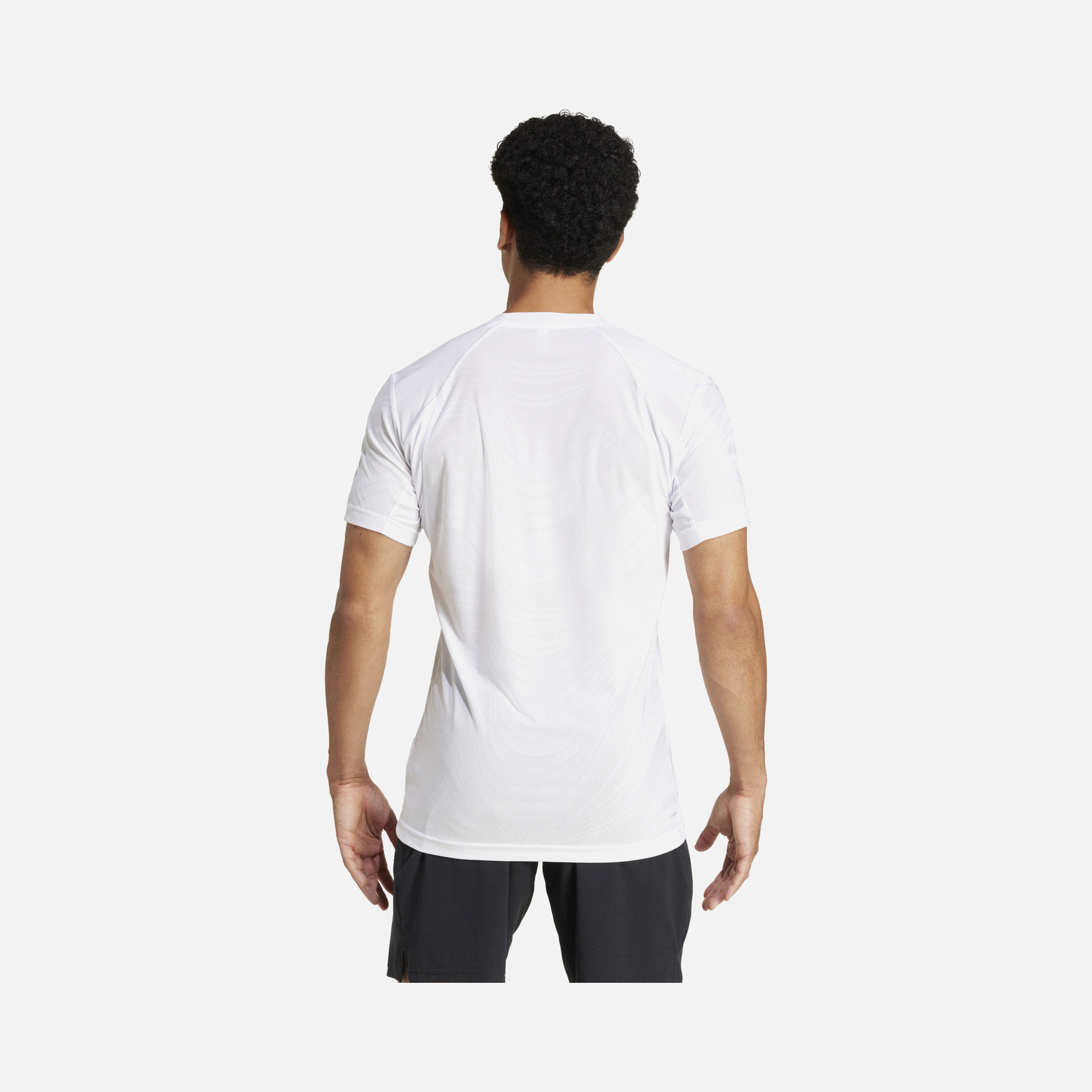 adidas Climacool+ FreeLift Tennis Pro Slim Cut Crew Neck Short-Sleeve Erkek Tişört