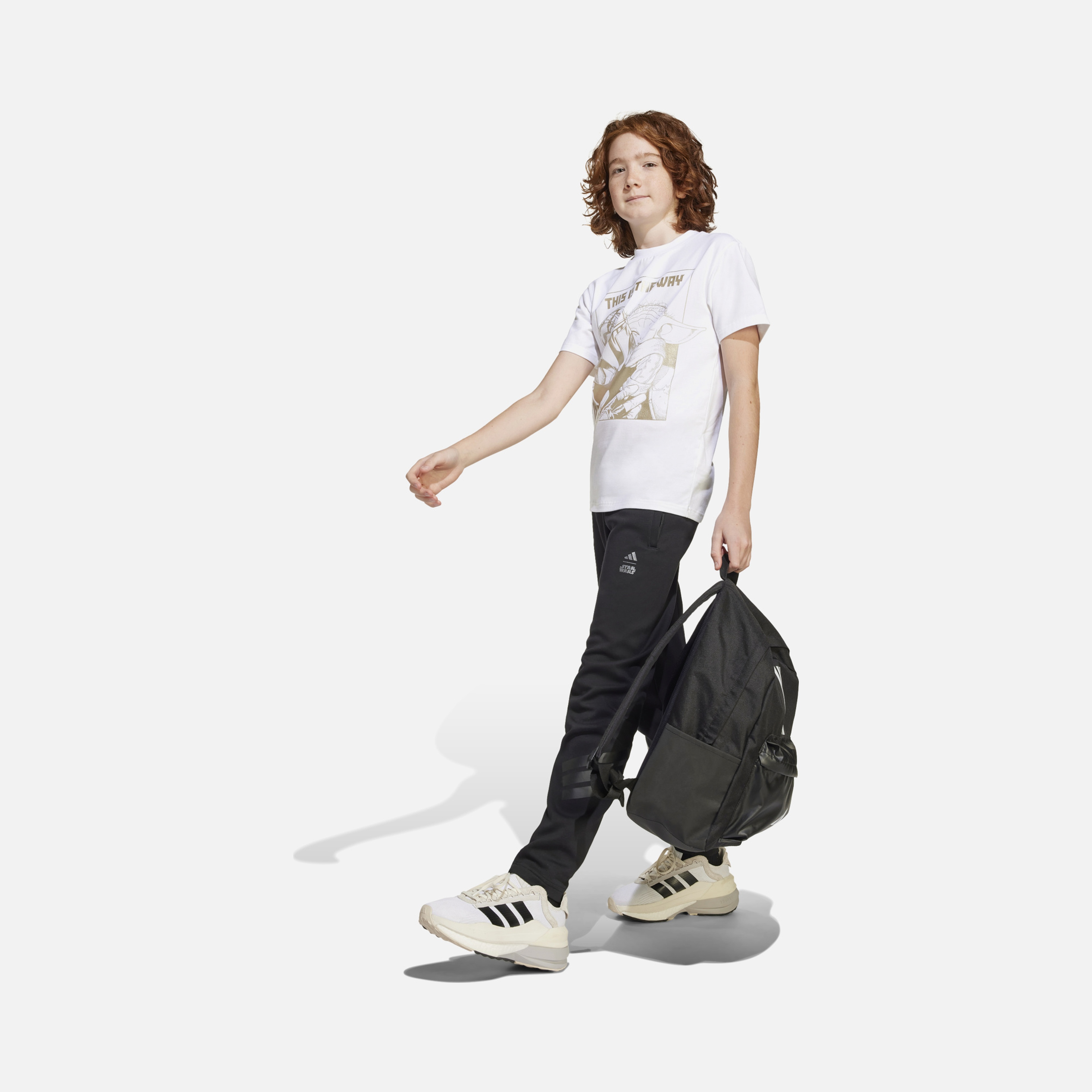 adidas Sportswear X Star Wars The Mandalorian Graphic Short-Sleeve Çocuk Tişört