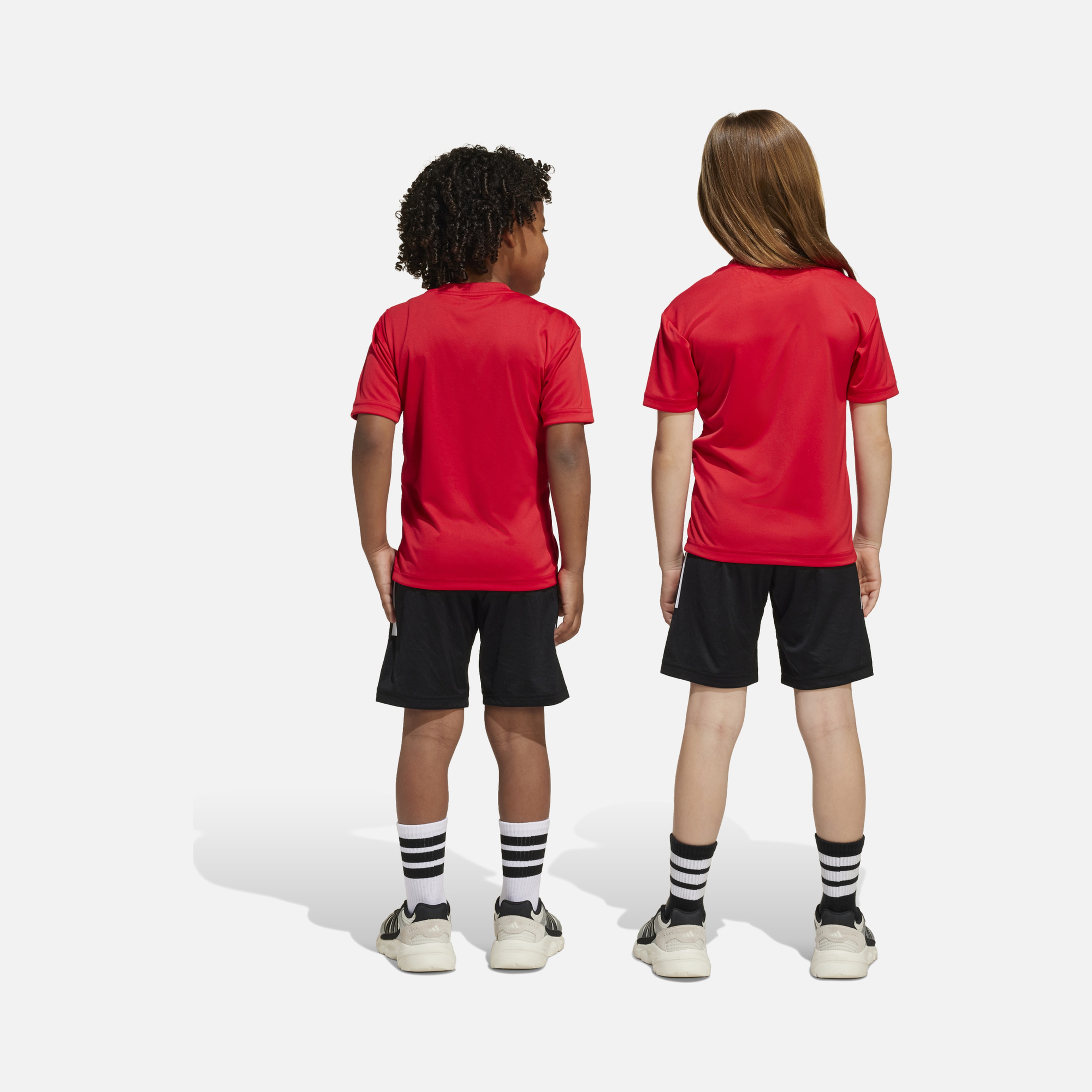 adidas Sportswear x Marvel Iron Man Climacool Regular-Fit Short-Sleeve Tişört&Şort Çocuk Takım