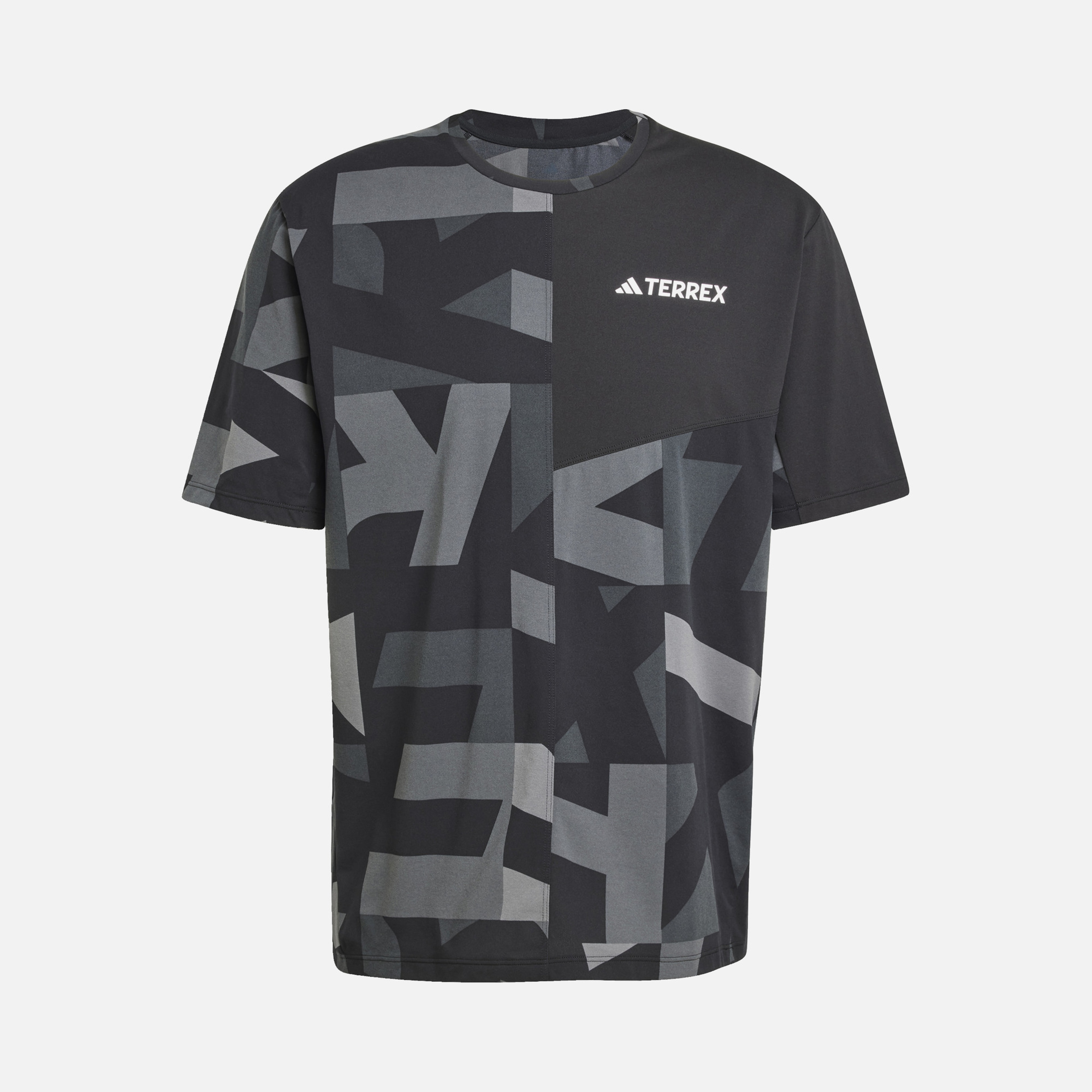 adidas Terrex Climacool Multi Printed Hiking Short-Sleeve Erkek