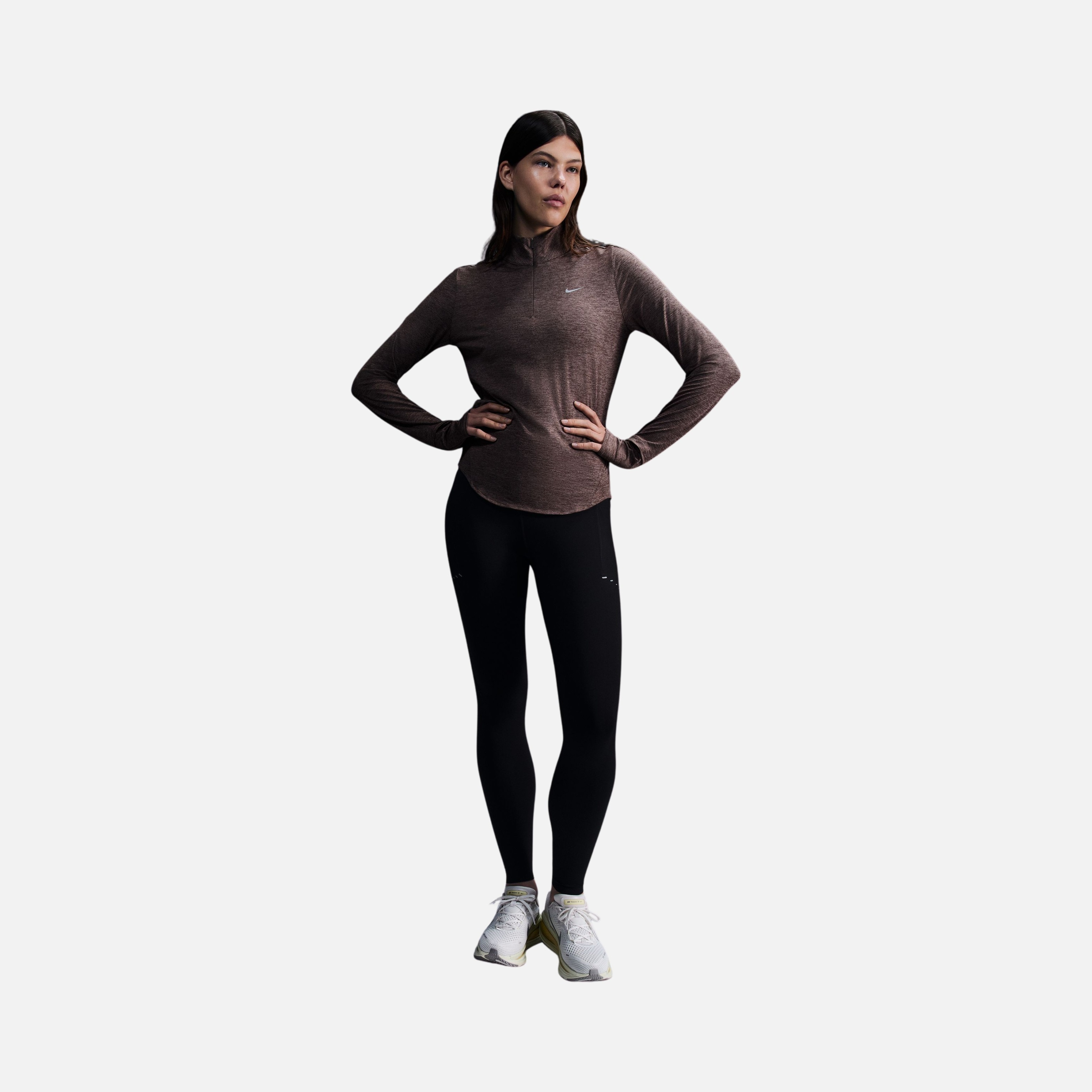 Nike Dri-Fit High-Waisted 7/8 Running With Pockets Kadın Tayt