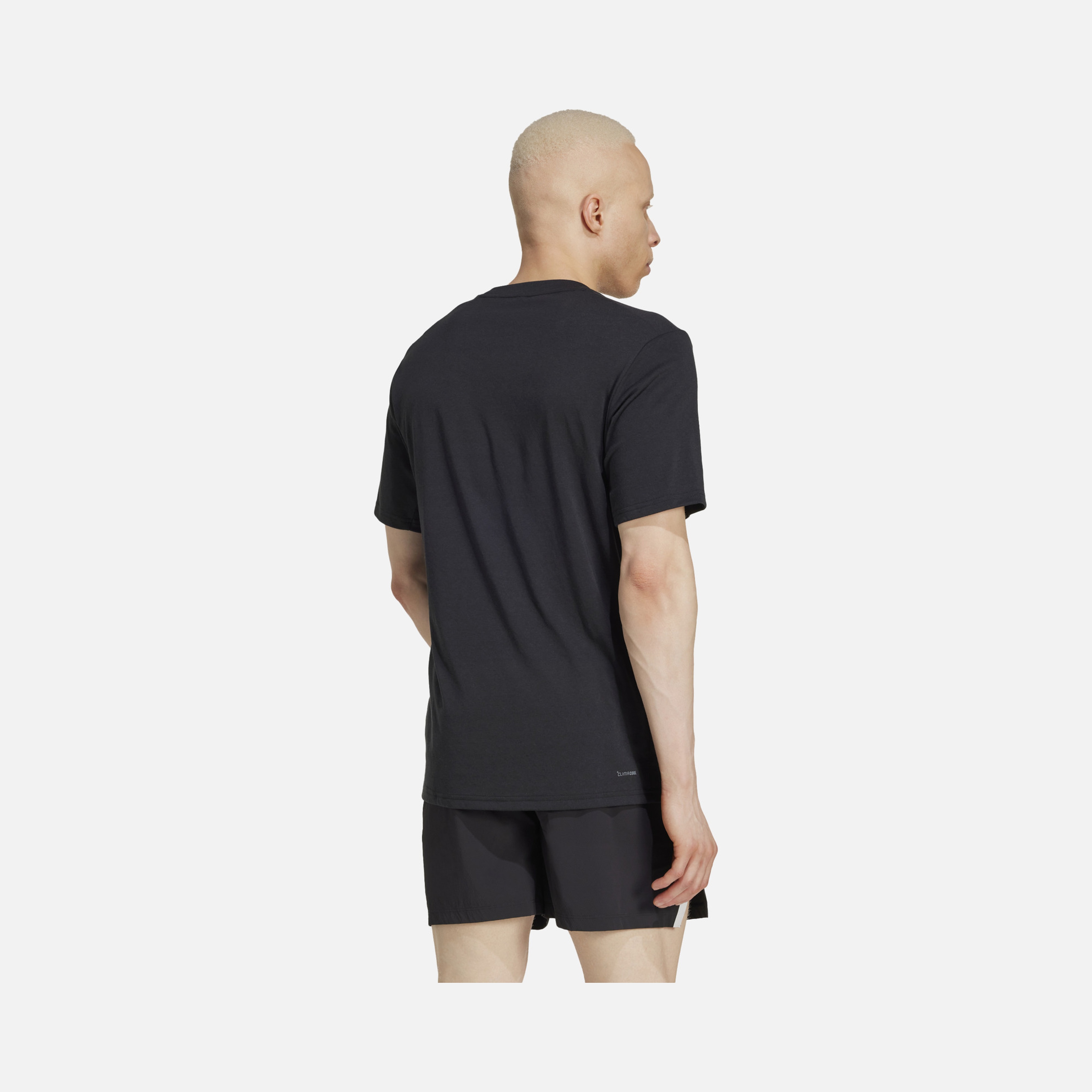 adidas Climacool Camouflage Printed Performance Logo Graphic Training Short-Sleeve Erkek Tişört