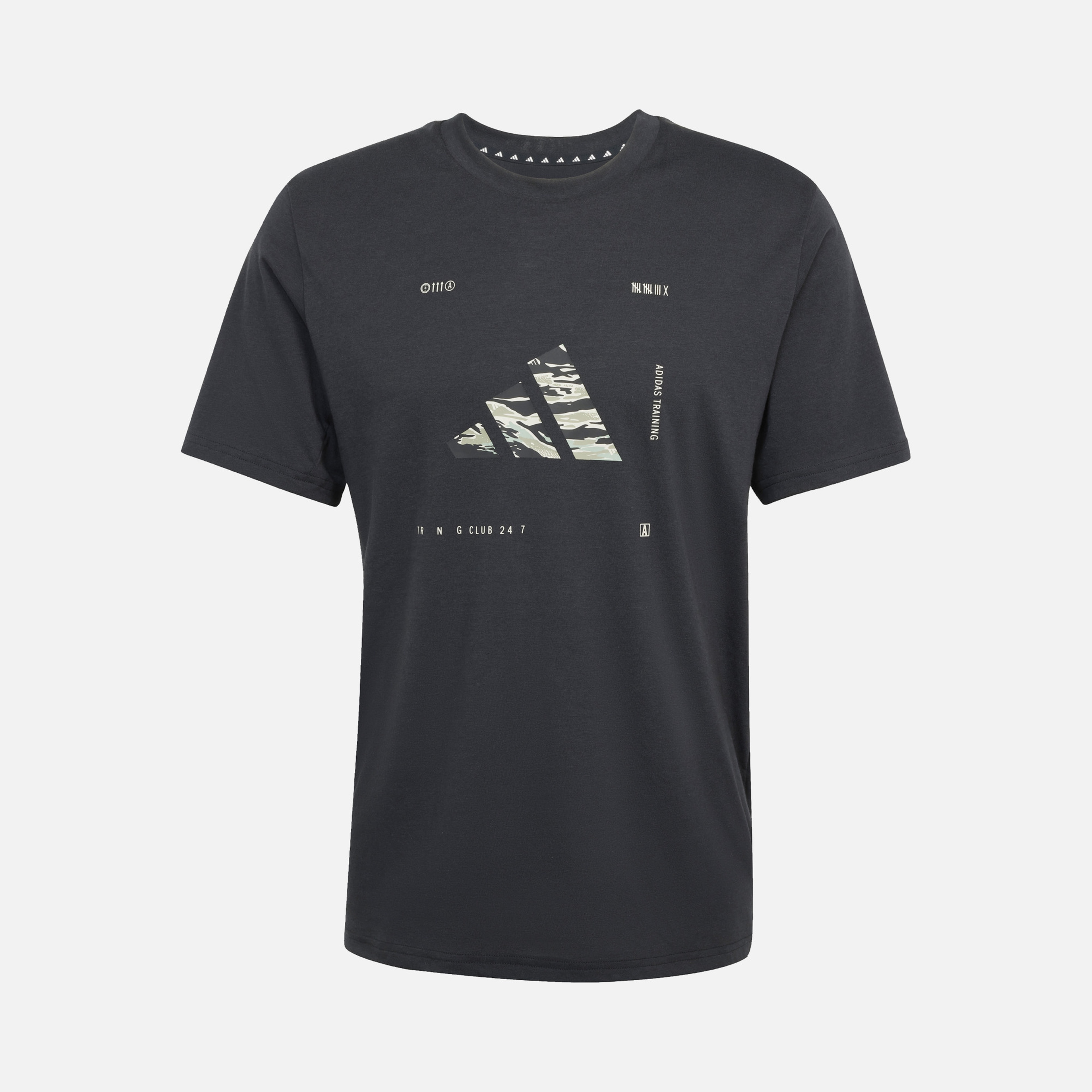 adidas Climacool Camouflage Printed Performance Logo Graphic Training Short-Sleeve Erkek Tişört