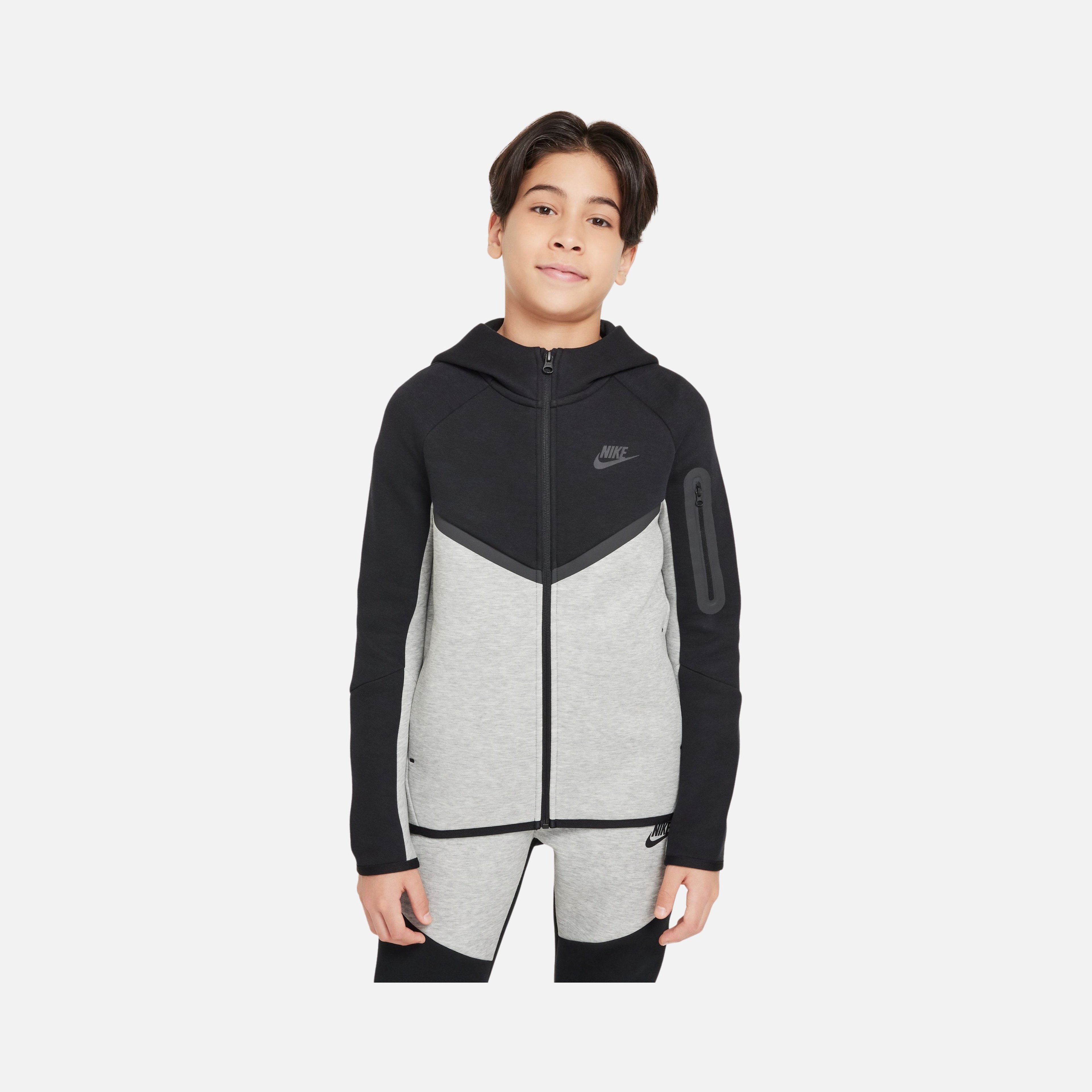 Nike Sportswear Smooth Tech Fleece Full-Zip Hooded Çocuk Ceket