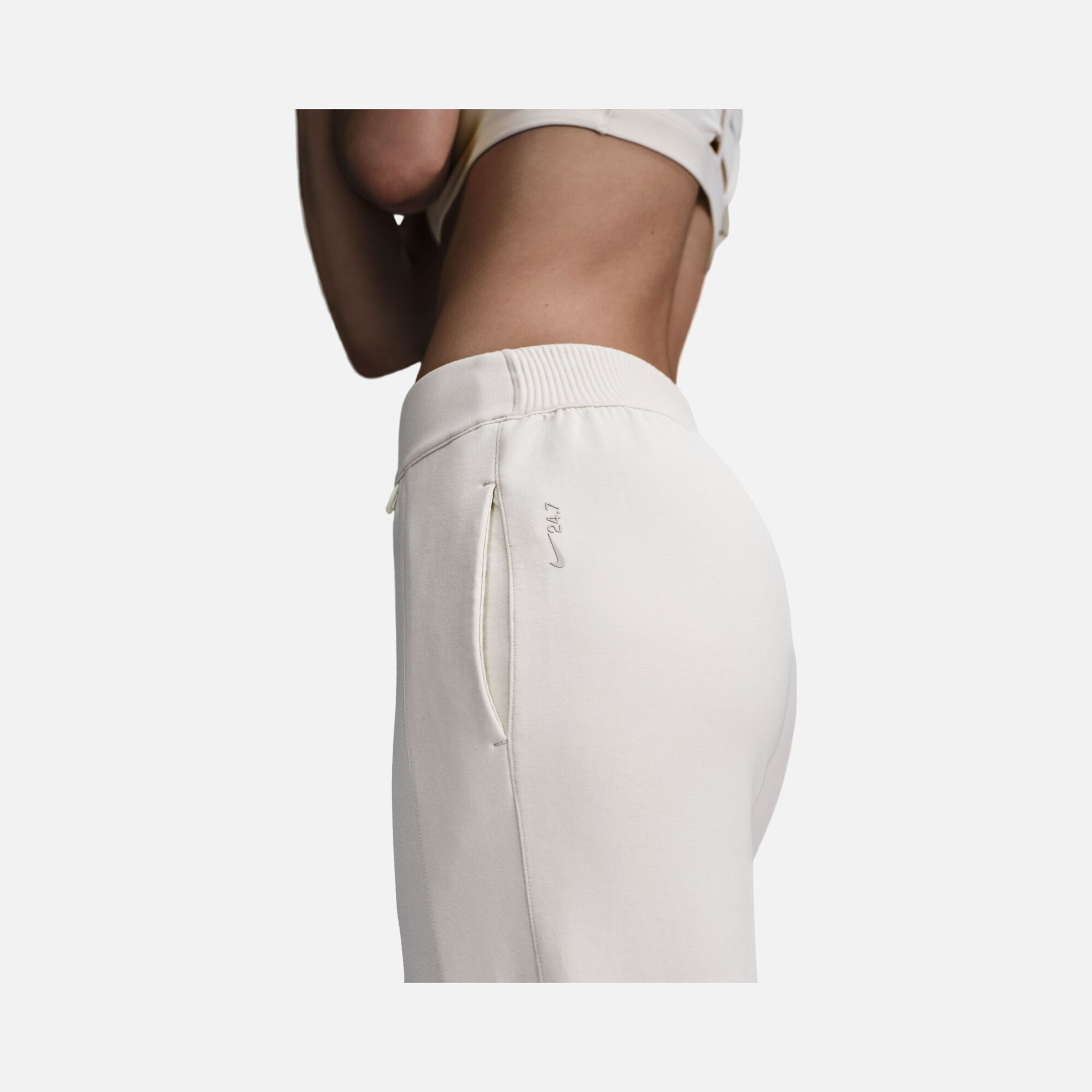 Nike 24.7 Dri-Fit Mid Waist Soft Training Kadın Eşofman Altı