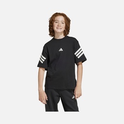 adidas Sportswear Future Icons 3-Stripes & 3-Bar Logo Detail Short-Sleeve Çocuk Tişört